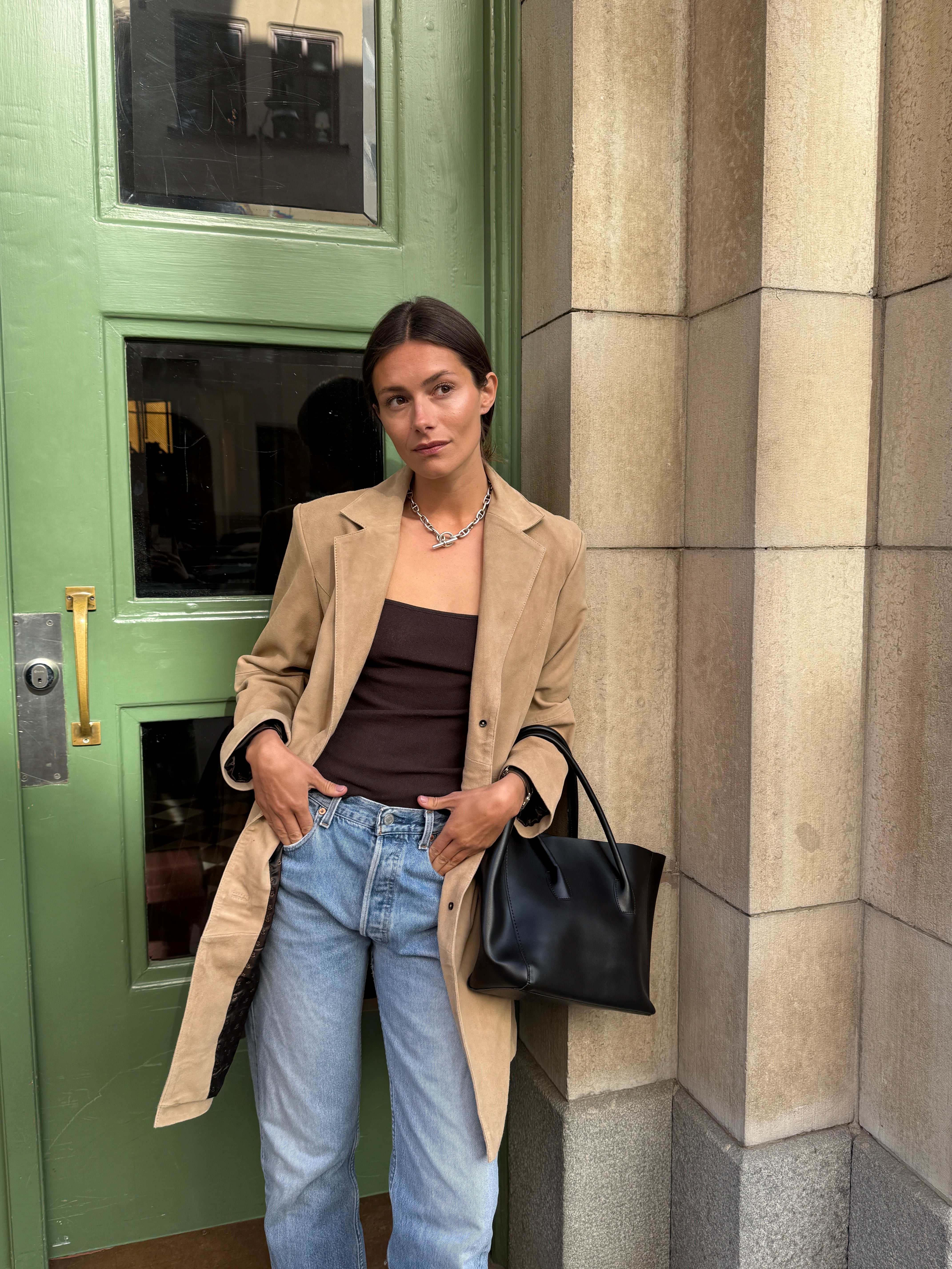 Nova Beige Suede