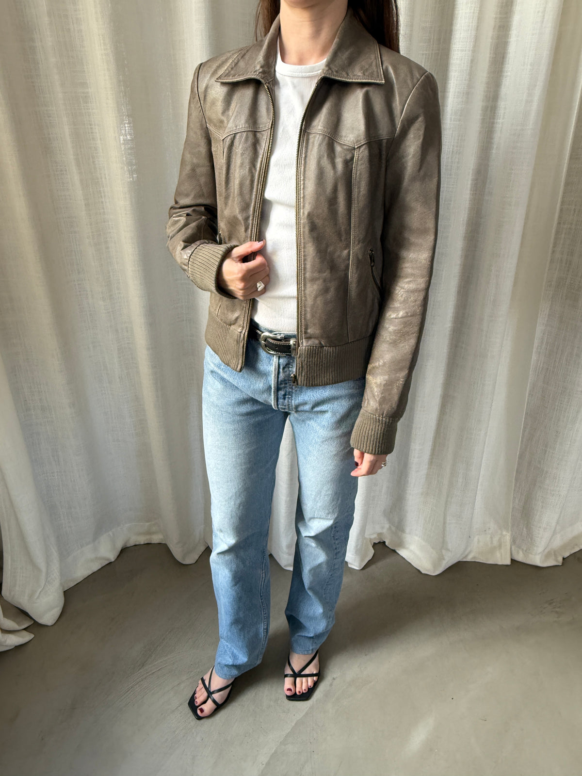 Vera Leather Jacket