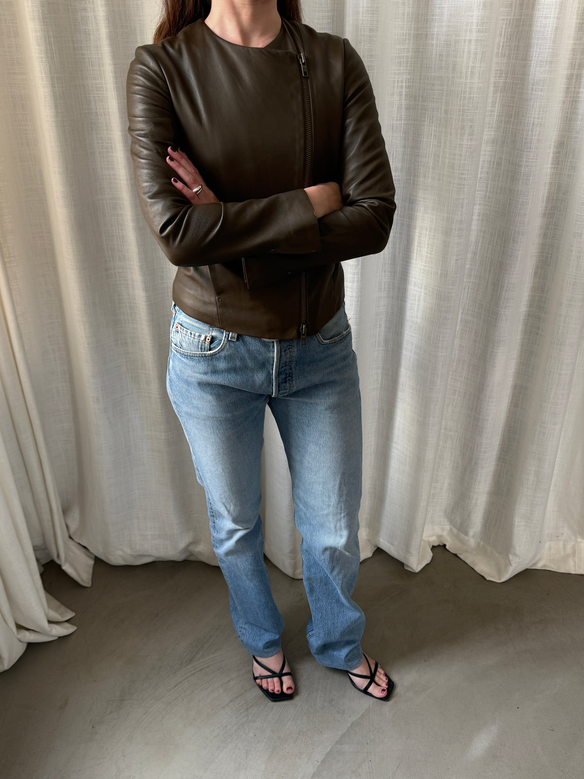 Vince Leather Jacket