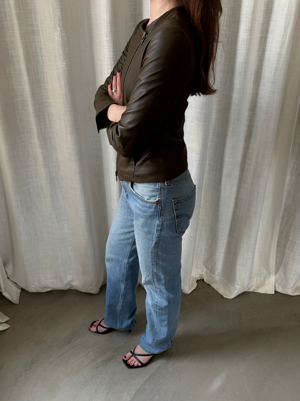 Vince Leather Jacket