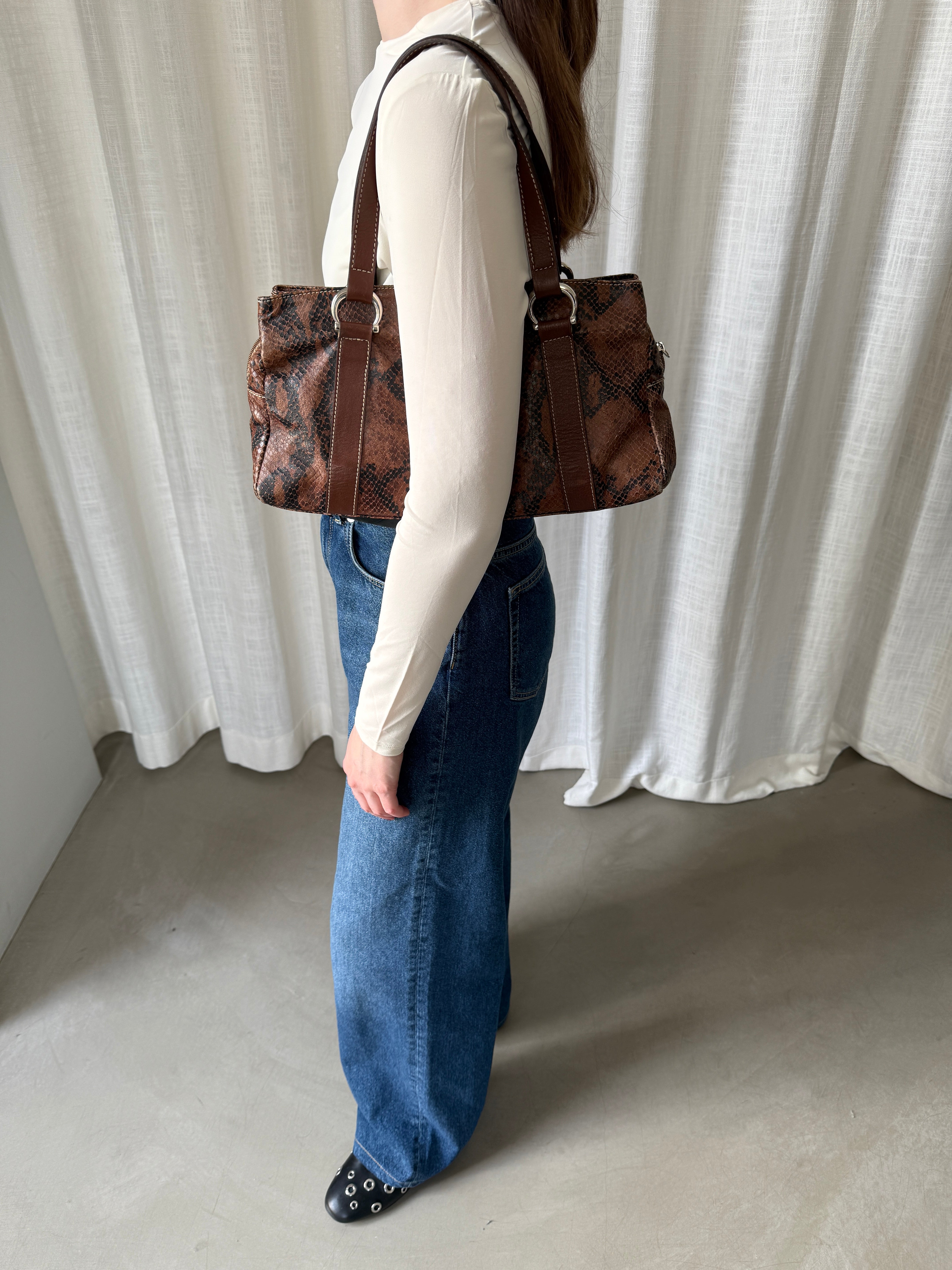 Snake Print Bag