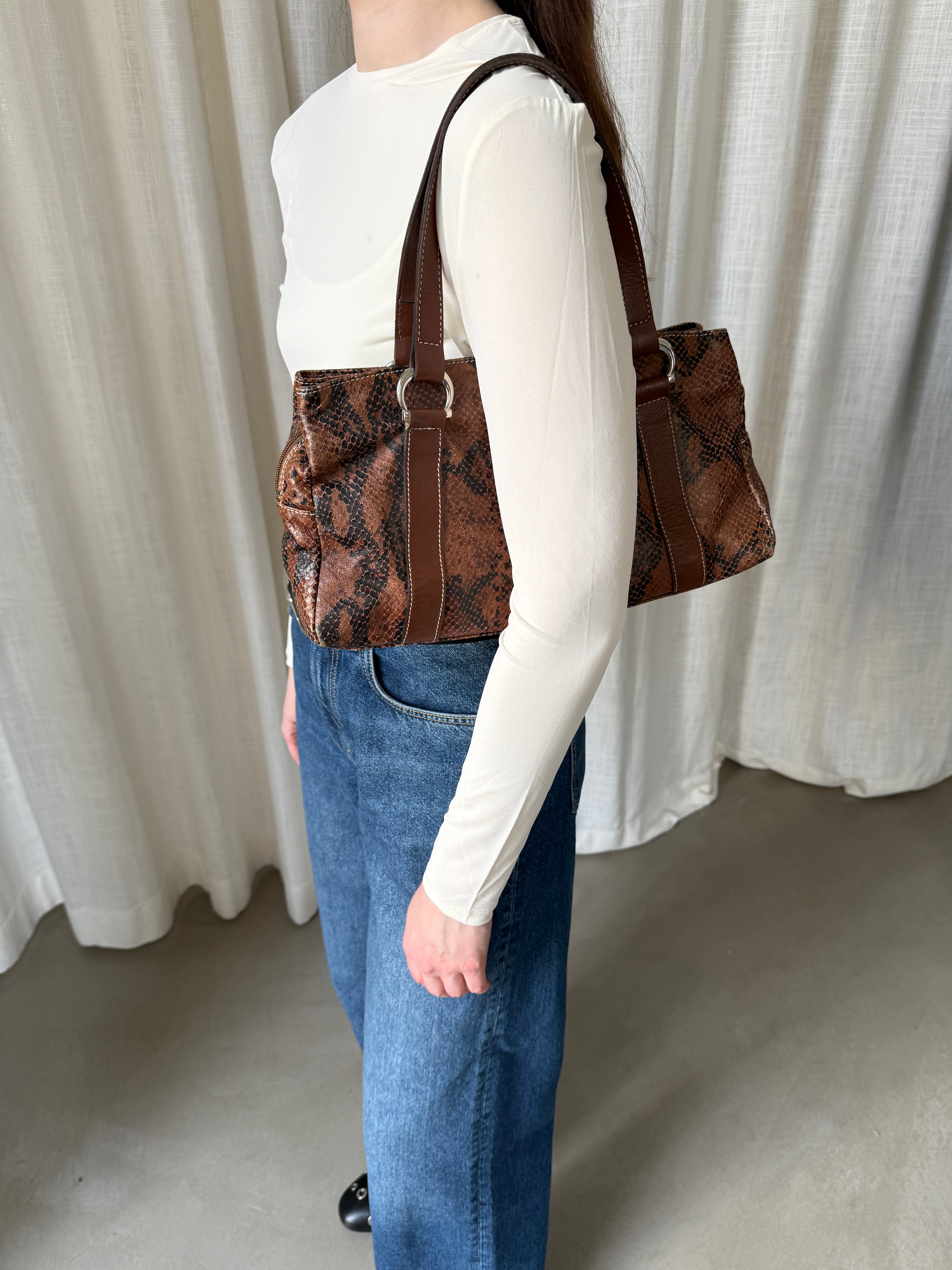 Snake Print Bag