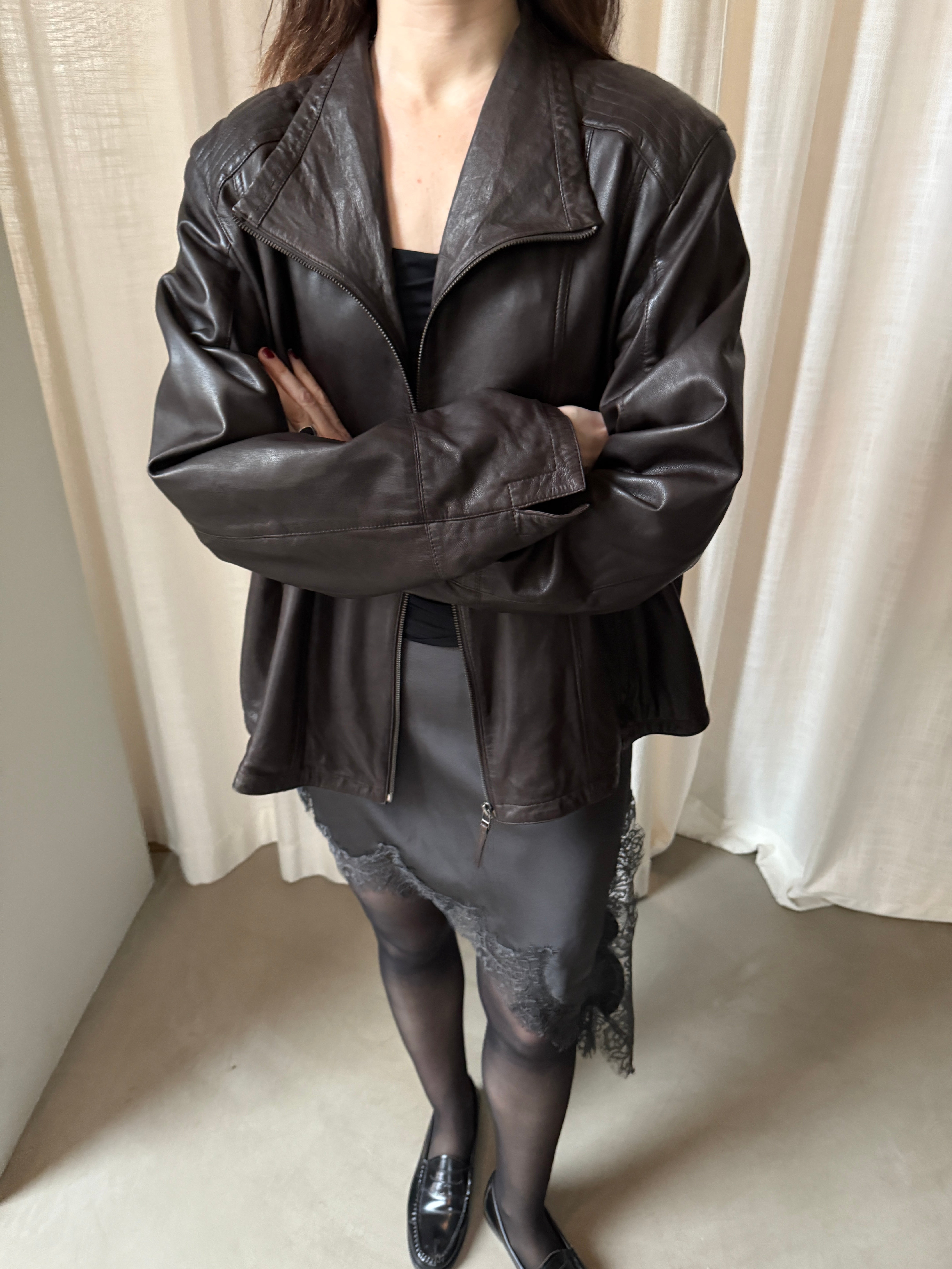 Zeda Leather Jacket