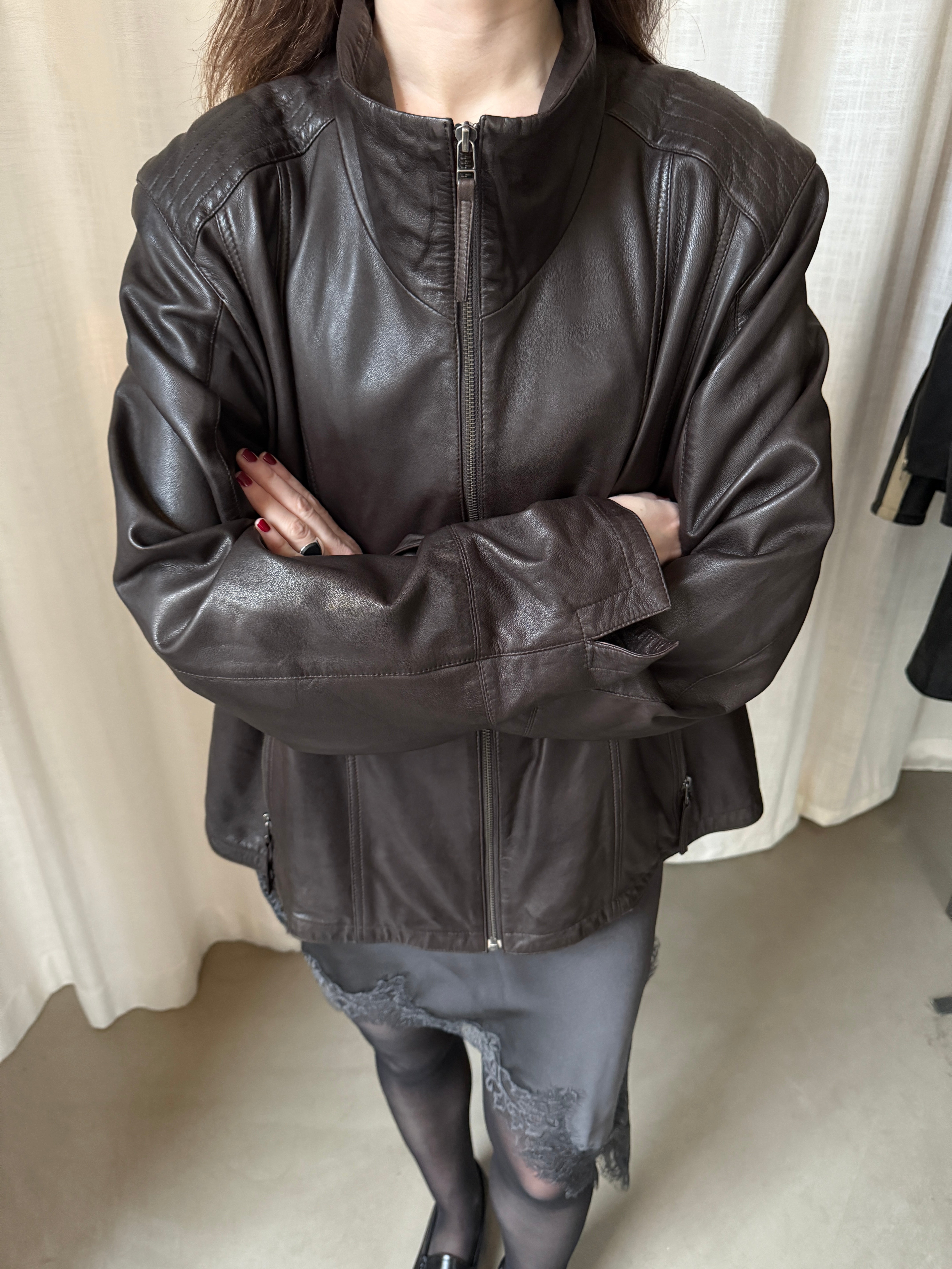 Zeda Leather Jacket
