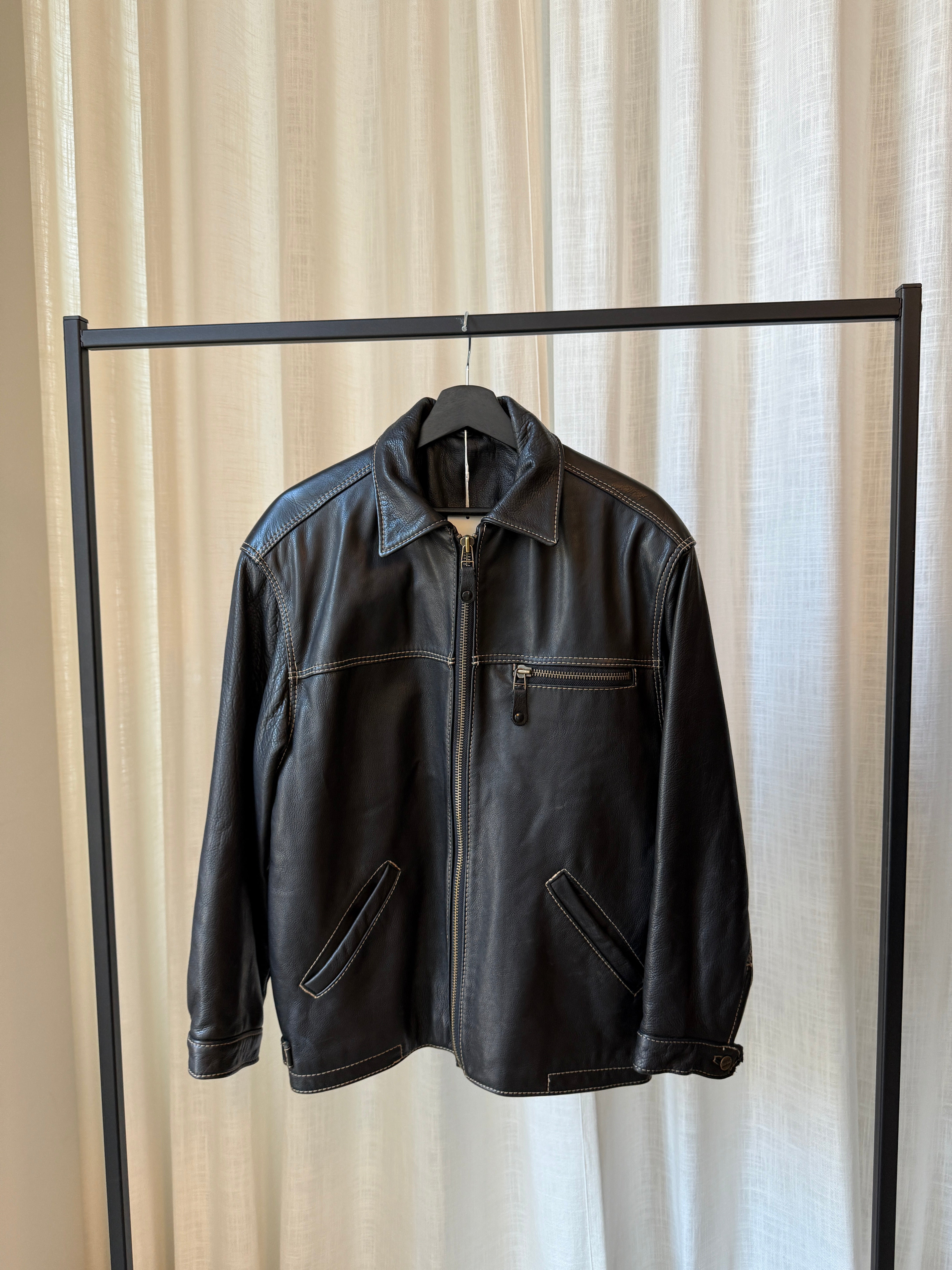 Contrast Vintage Jacket