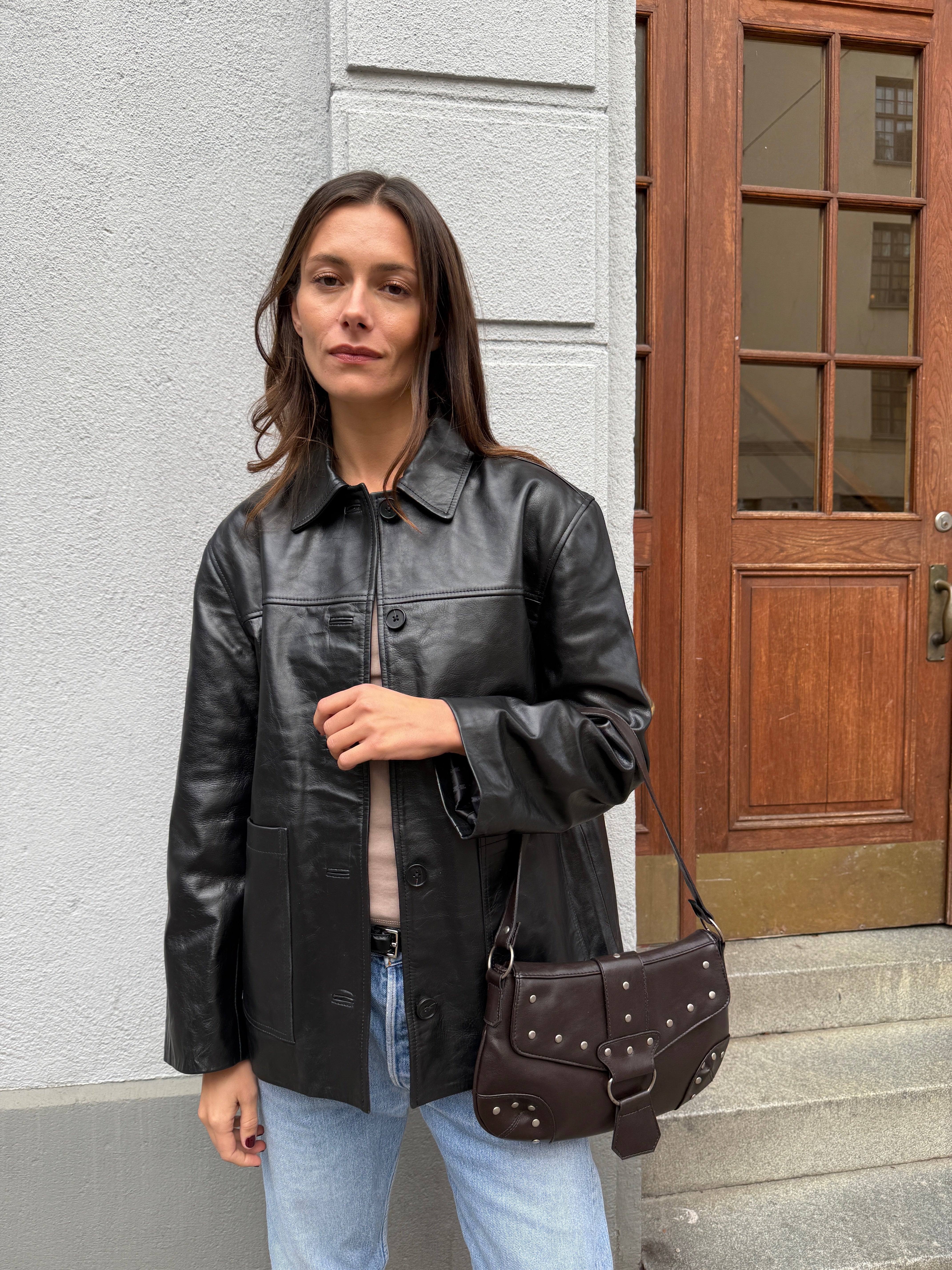 Brown Flap Bag