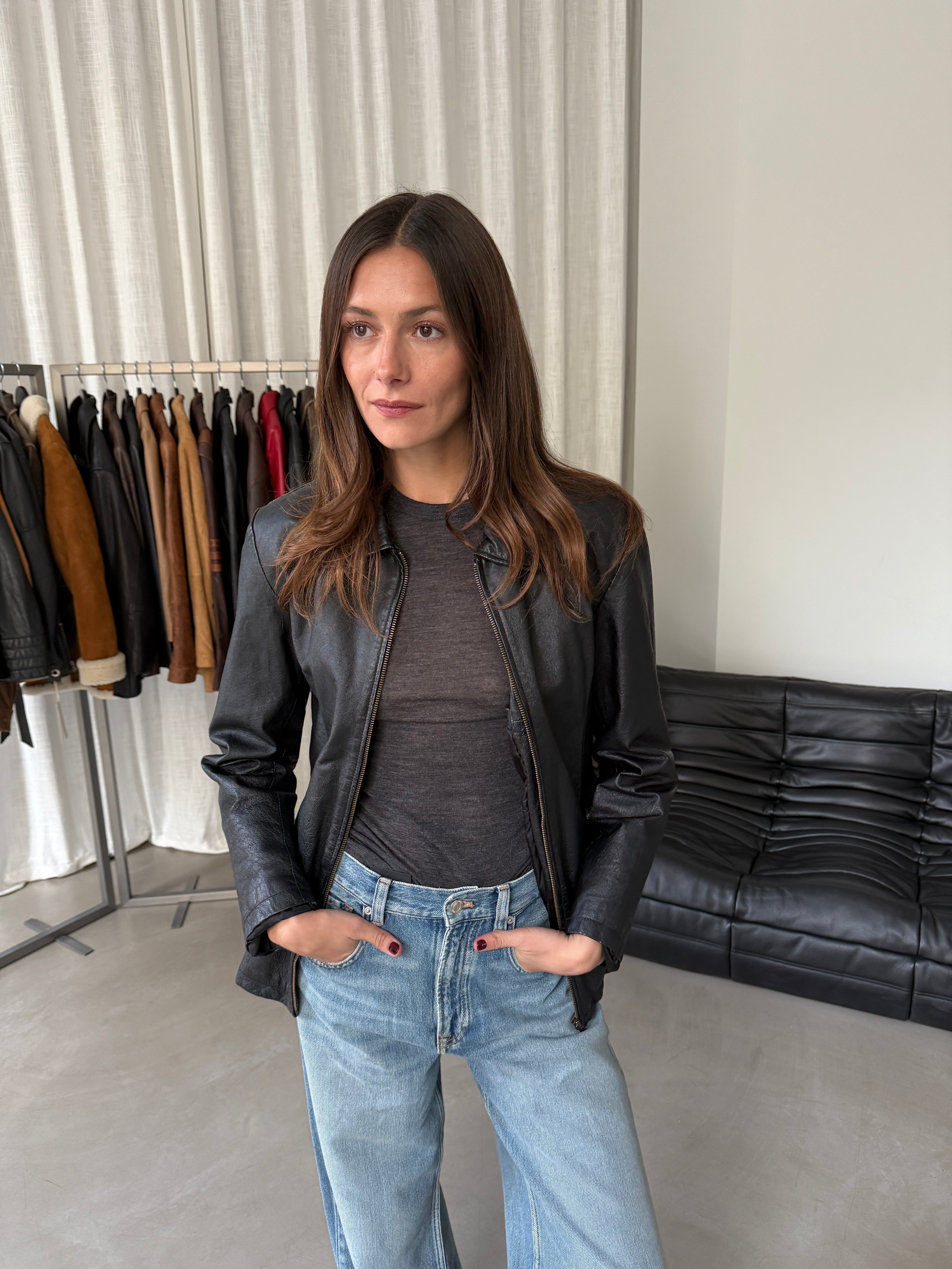 Neva Leather Jacket