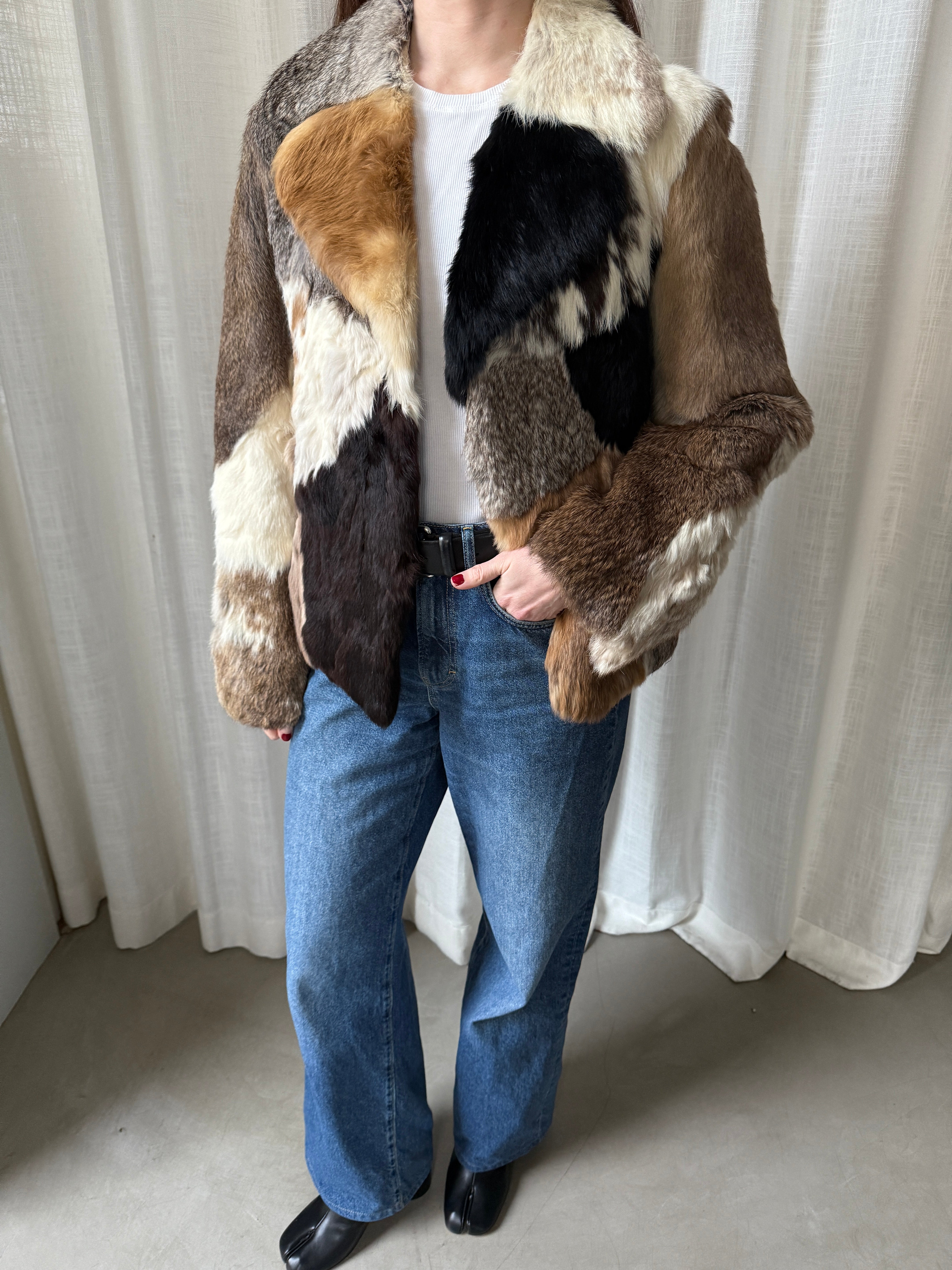 Vintage Patchwork Fur