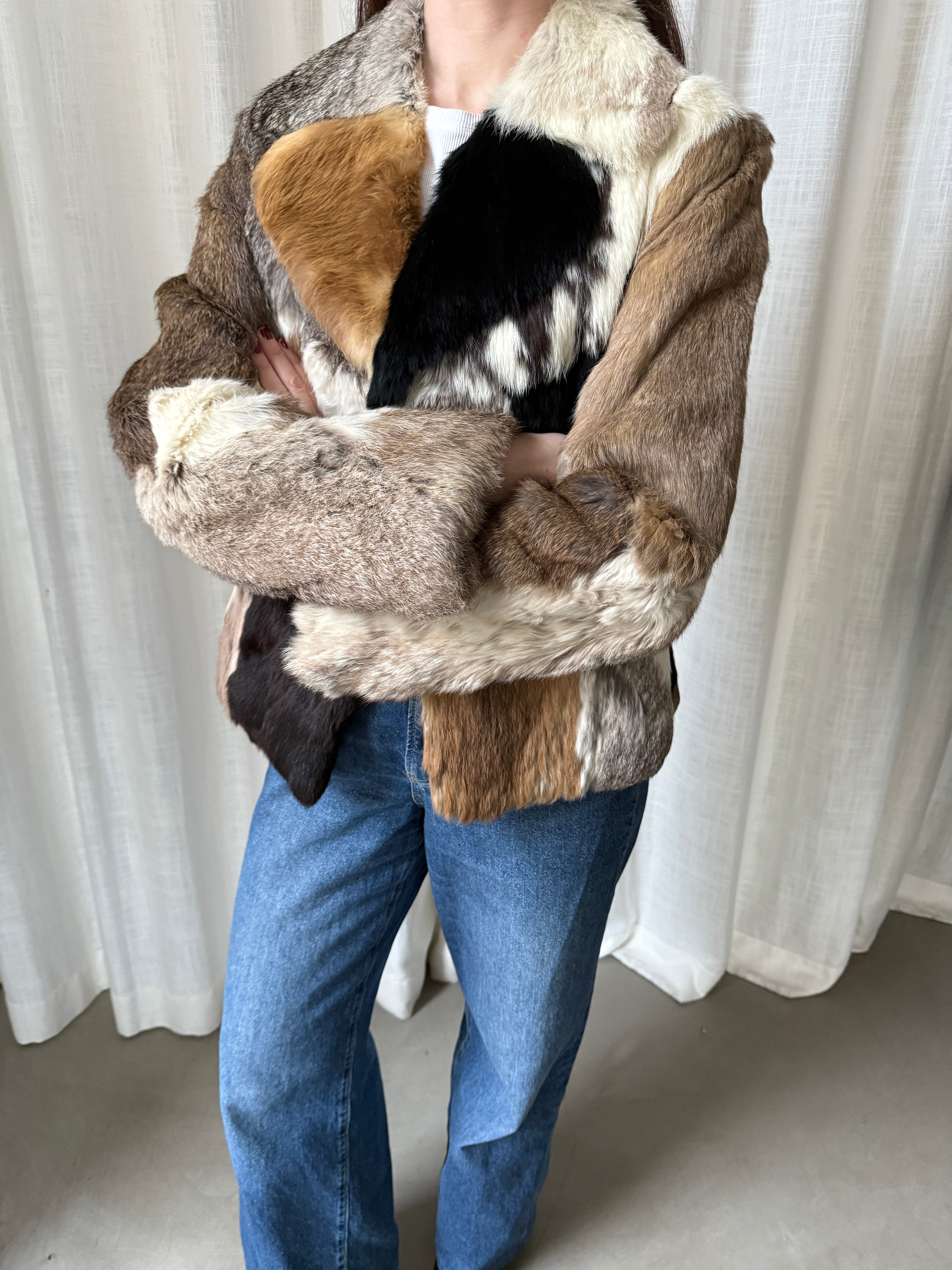 Vintage Patchwork Fur