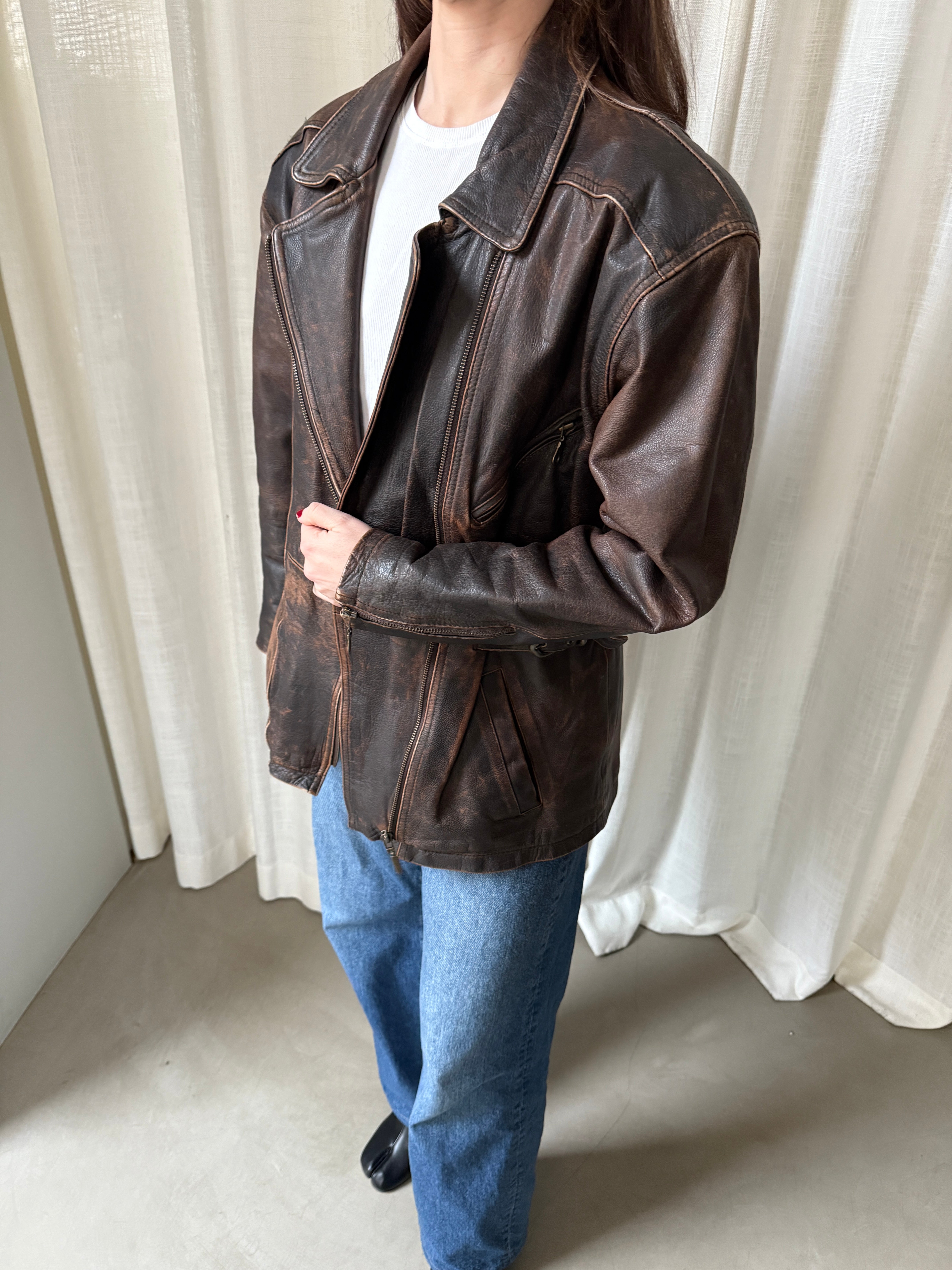Woodlands Leather Jacket