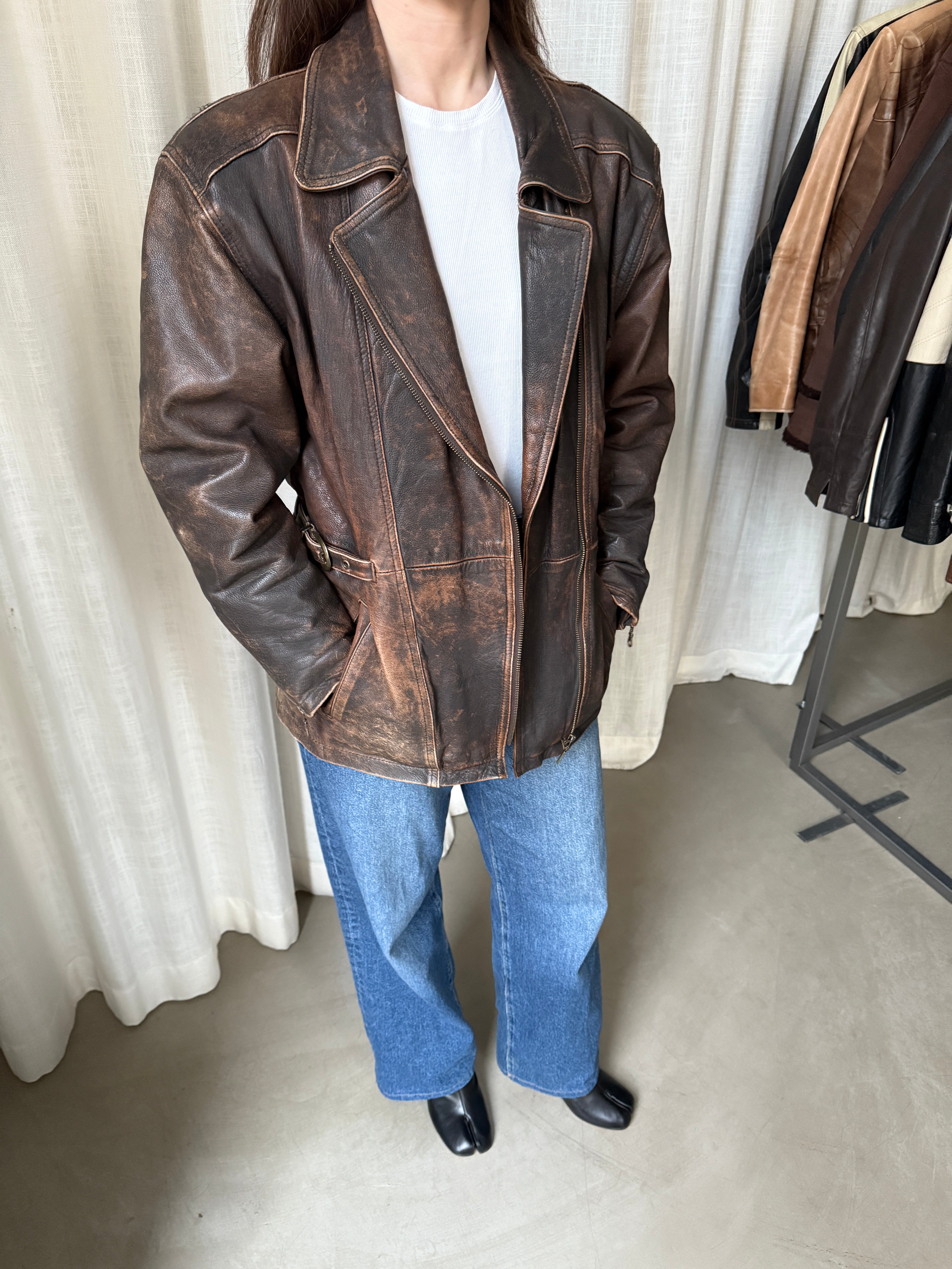 Woodlands Leather Jacket