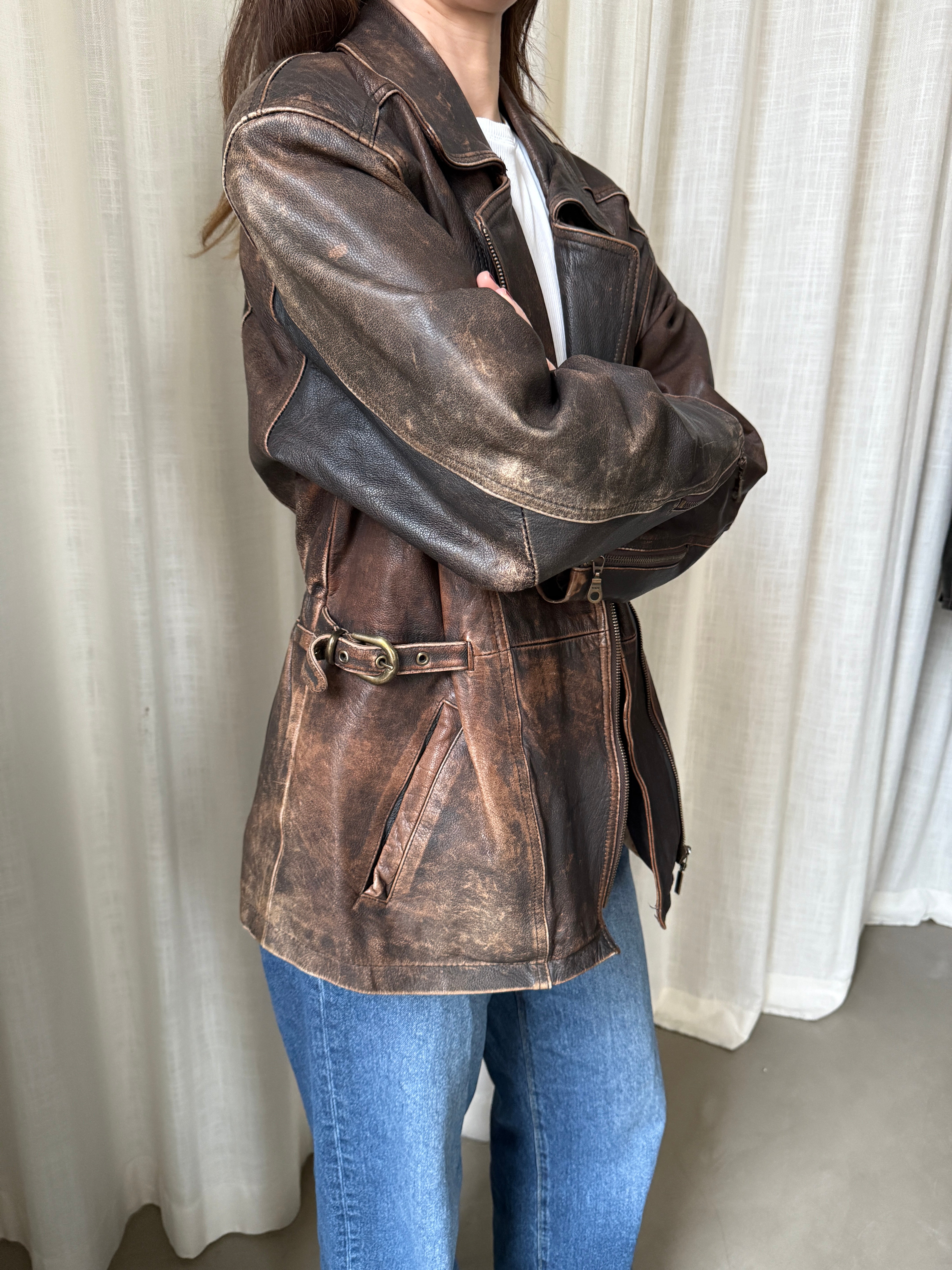 Woodlands Leather Jacket