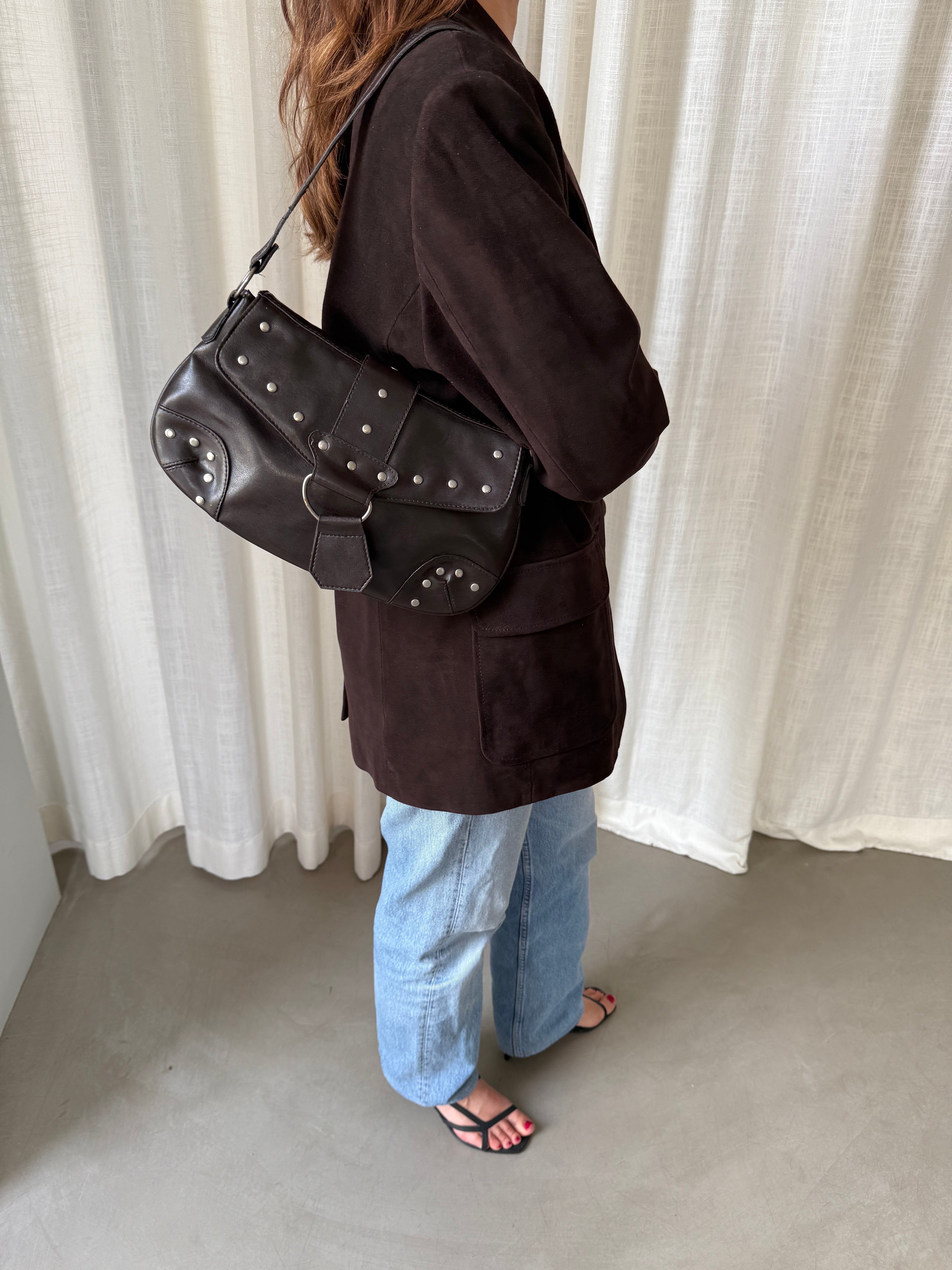 Brown Flap Bag