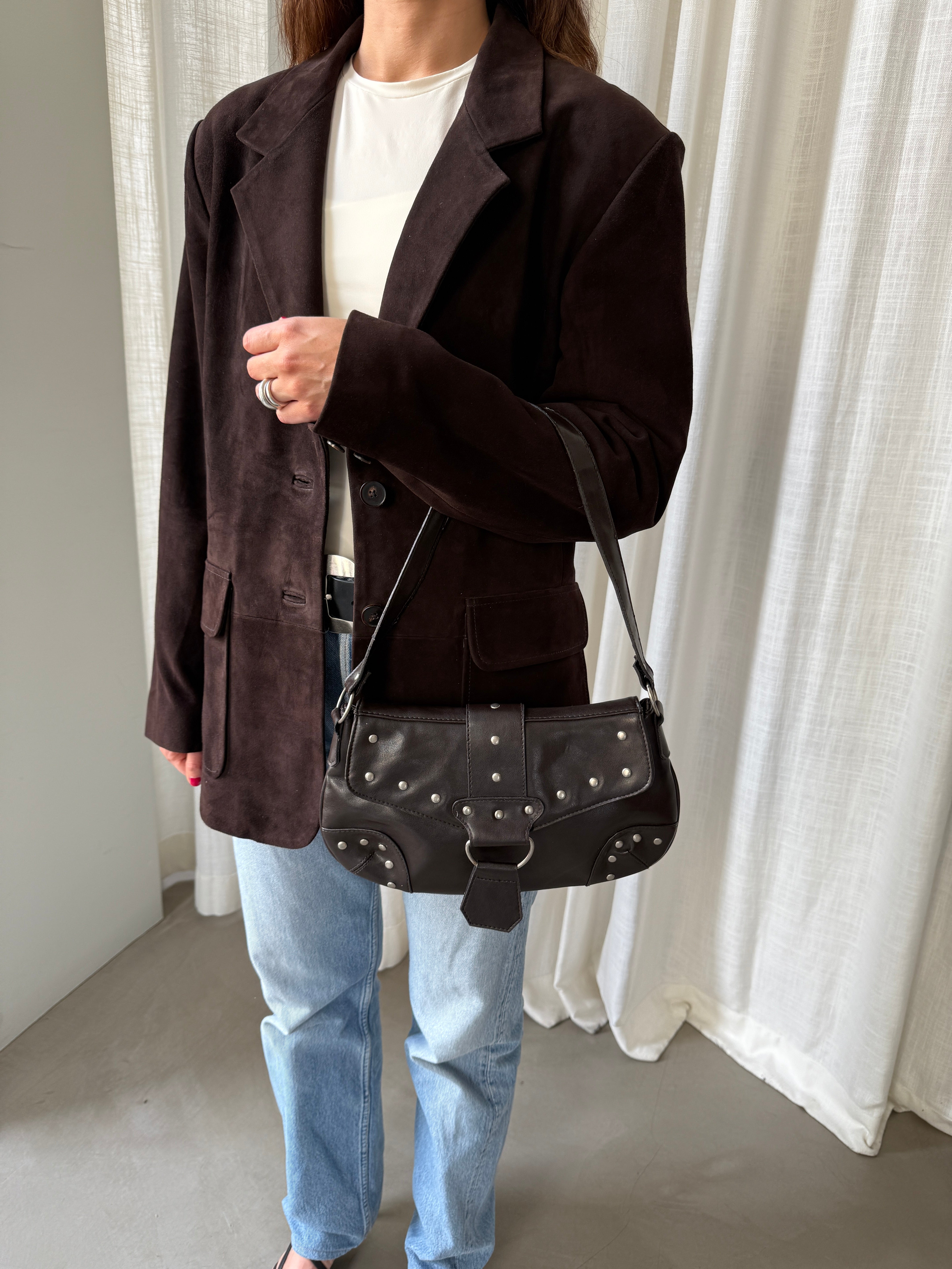 Brown Flap Bag