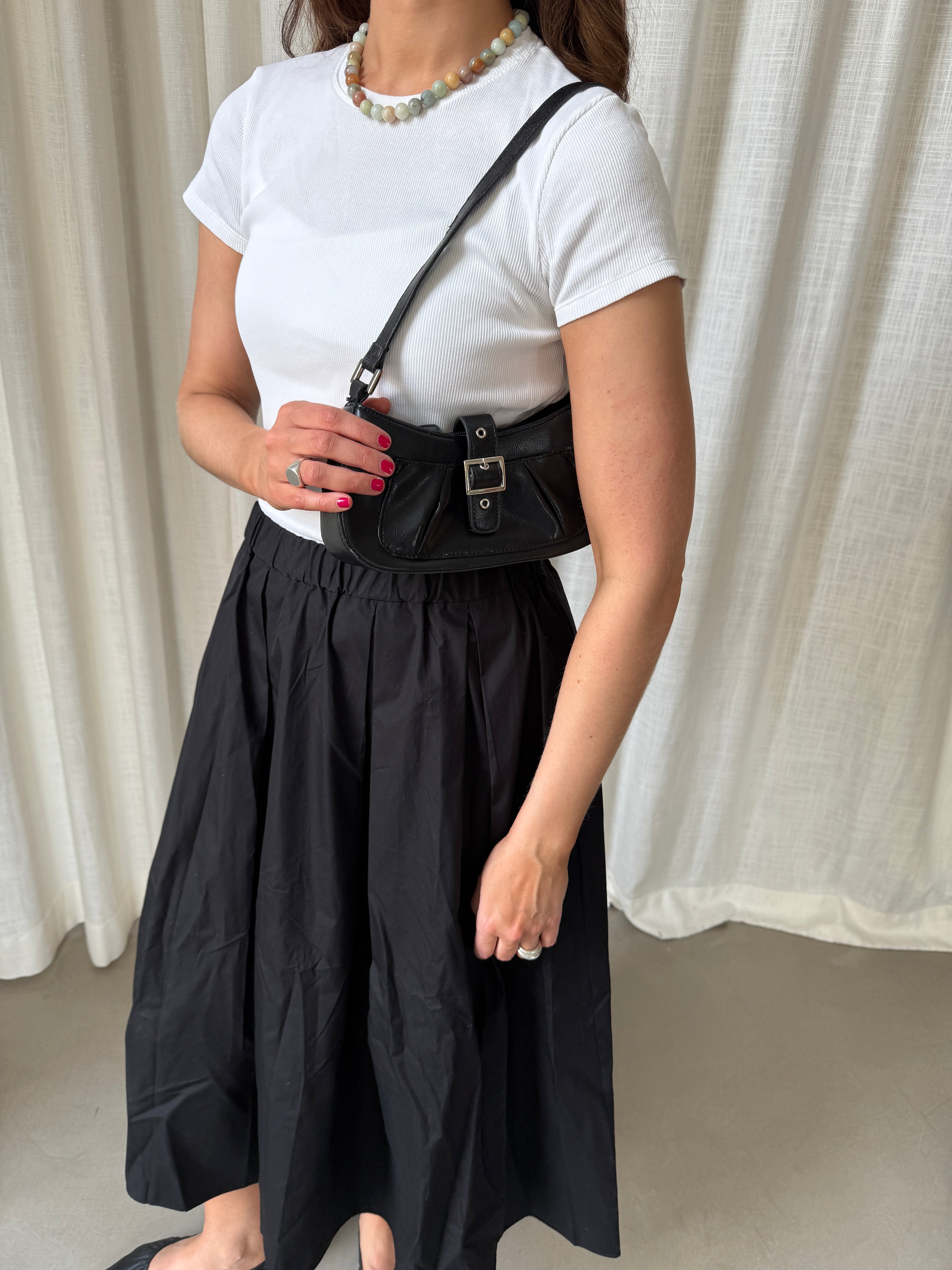 Buckle Shoulder Bag