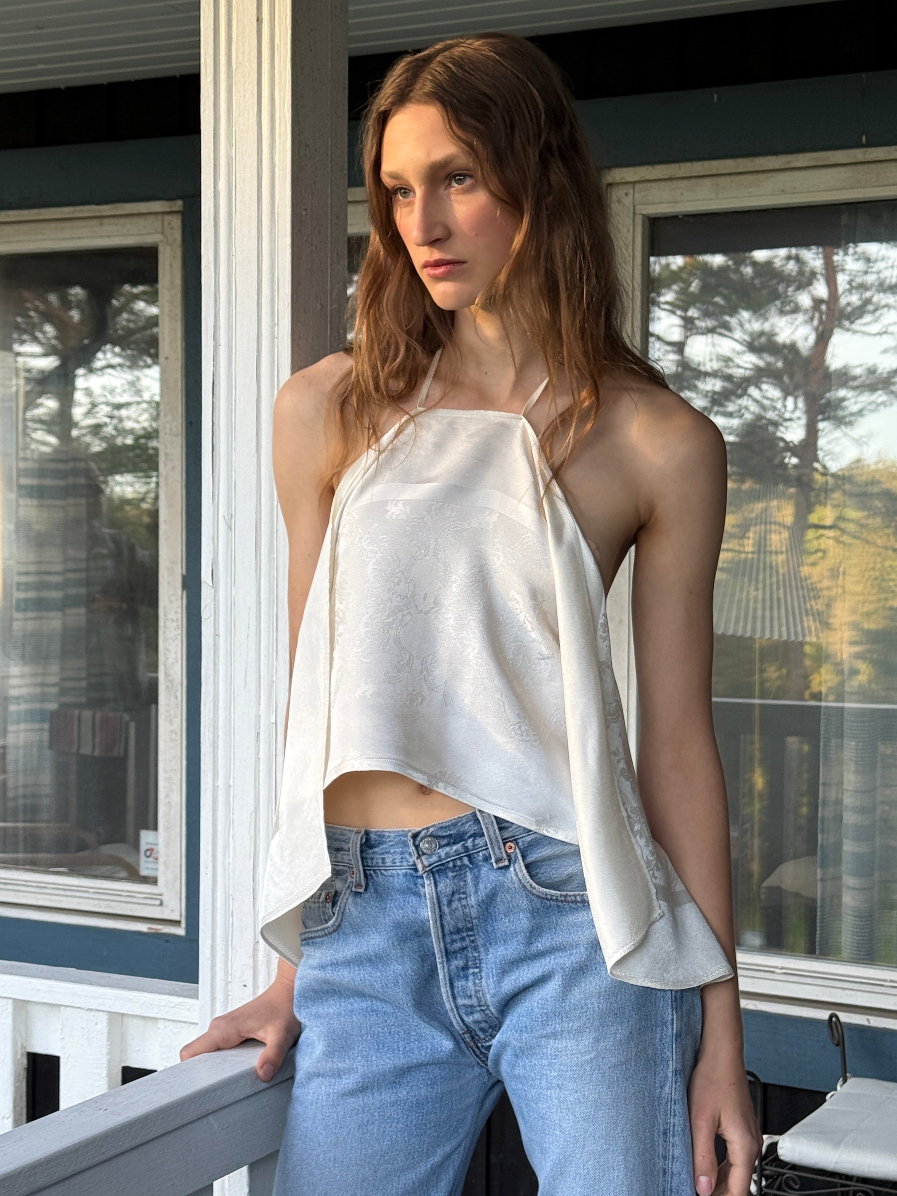 Piece 02 — Draped Halter Top