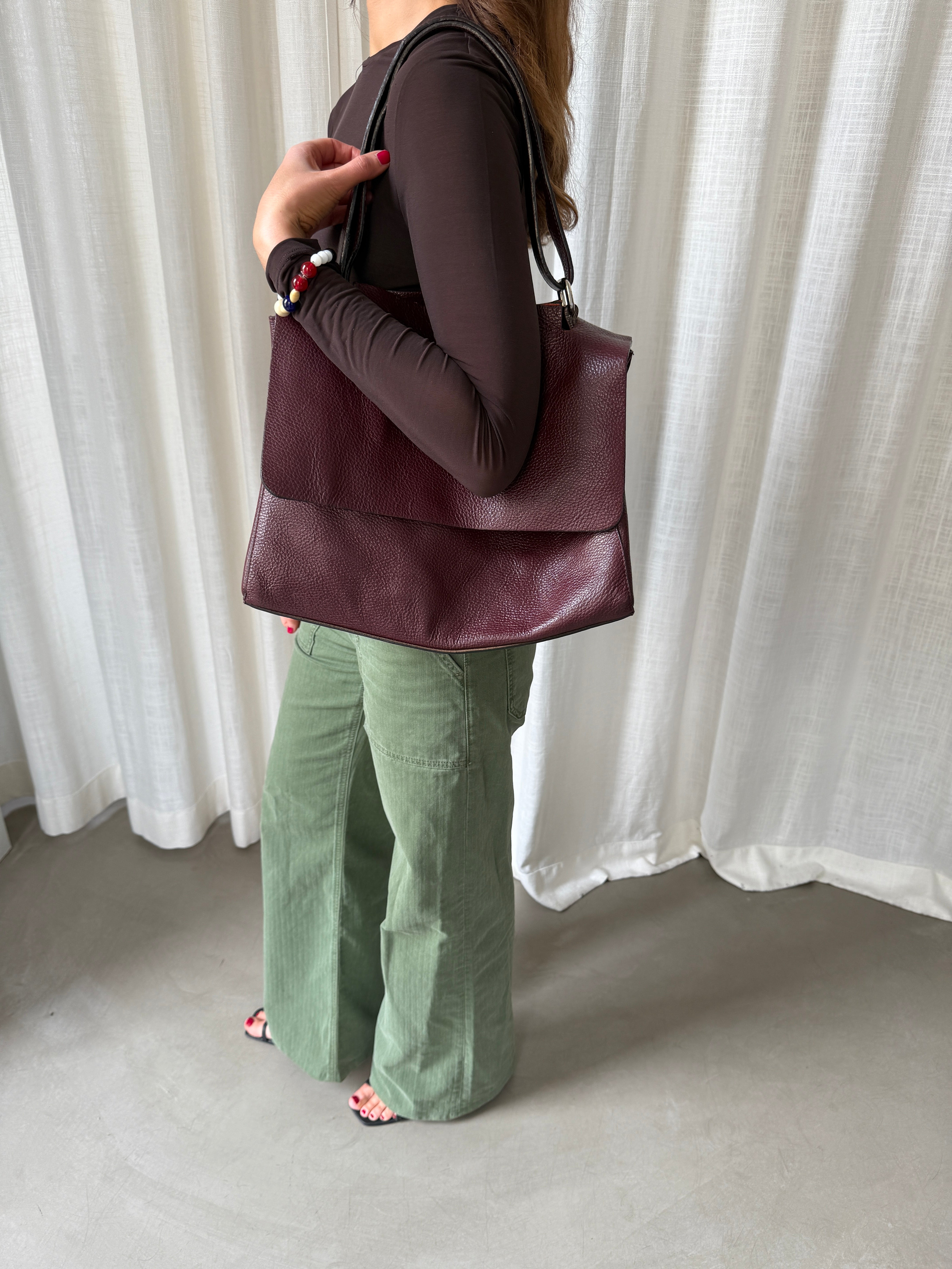 Burgundy Bag