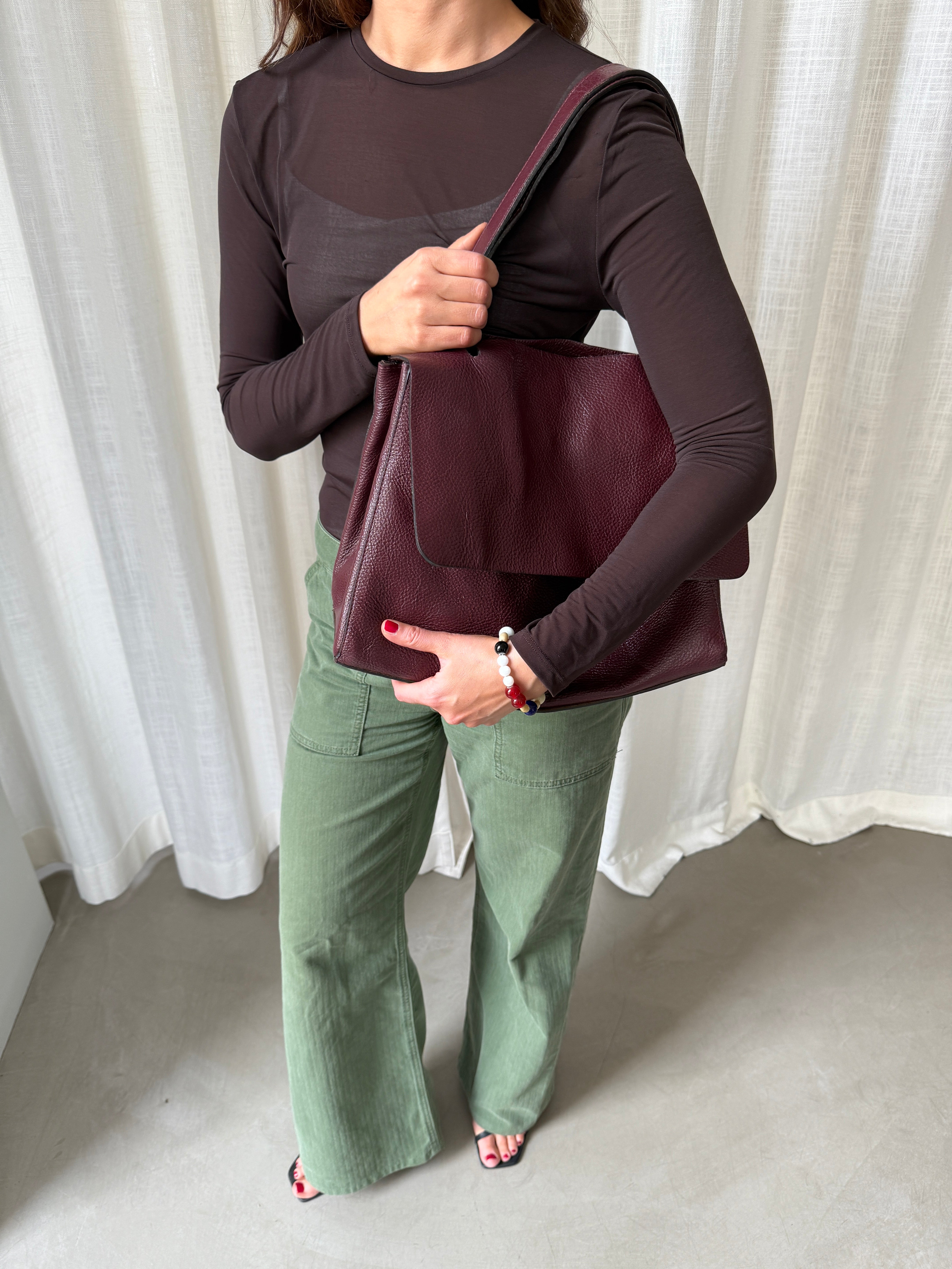 Burgundy Bag