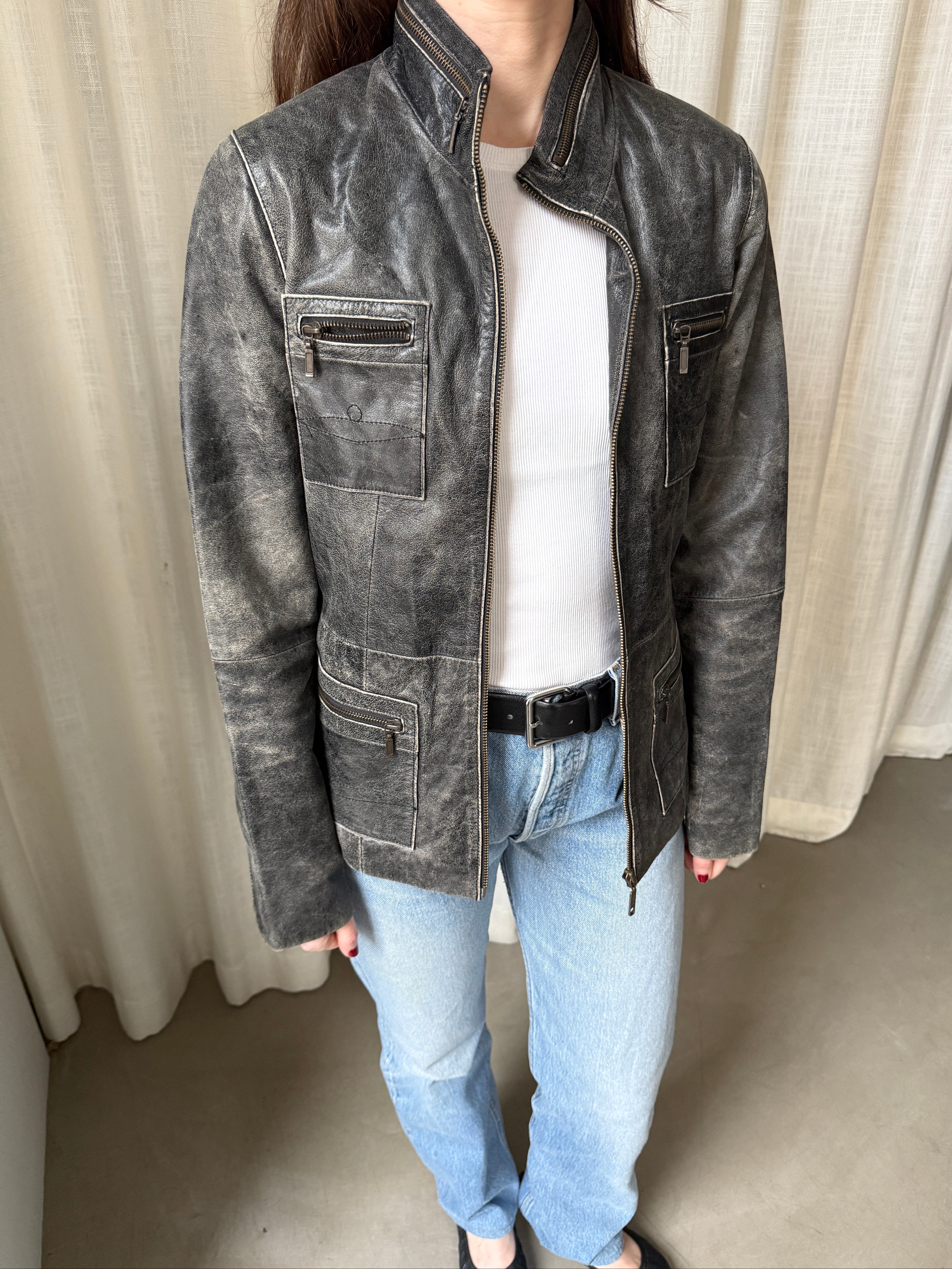 Moda Distressed Jacket