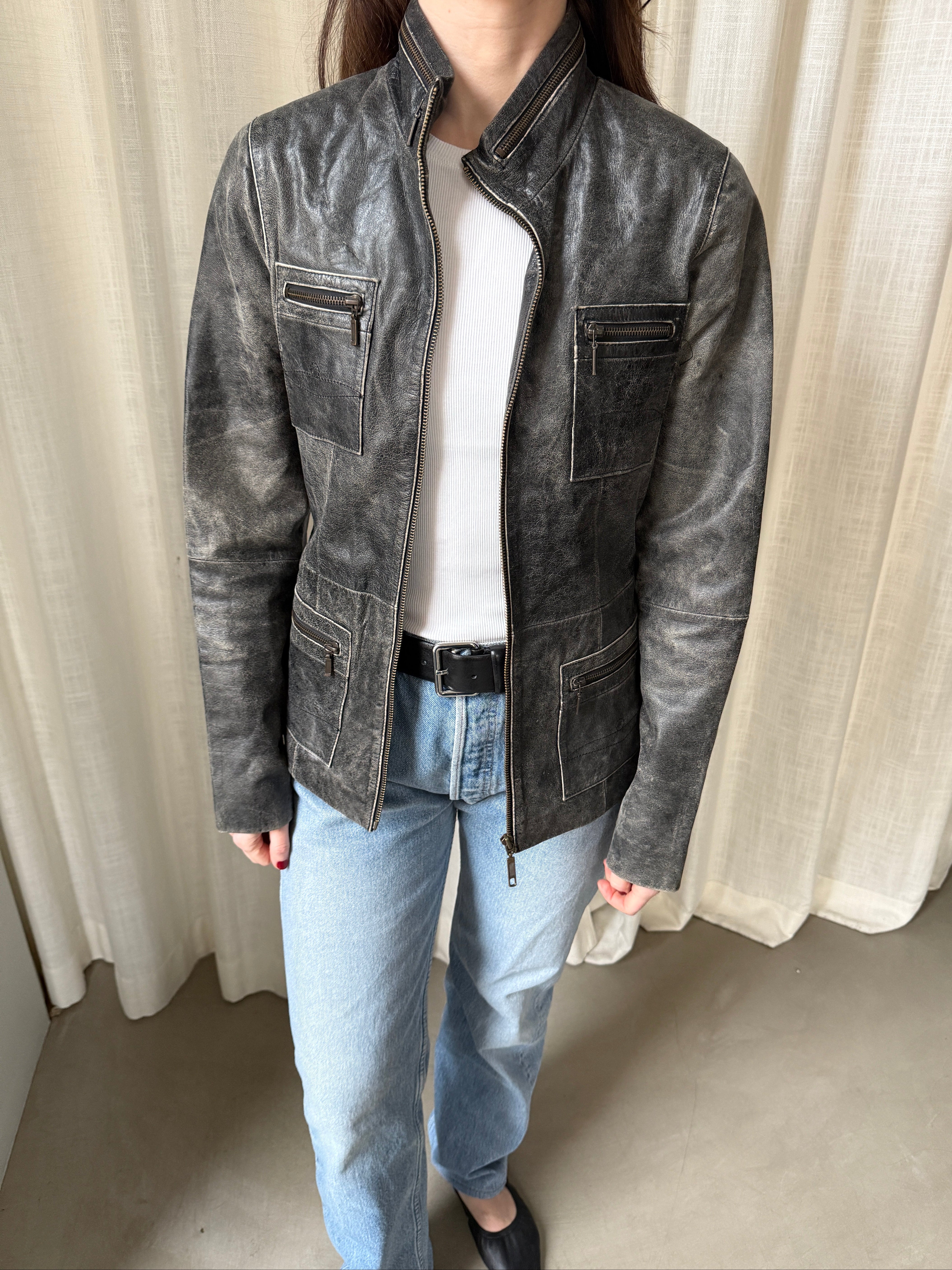 Moda Distressed Jacket