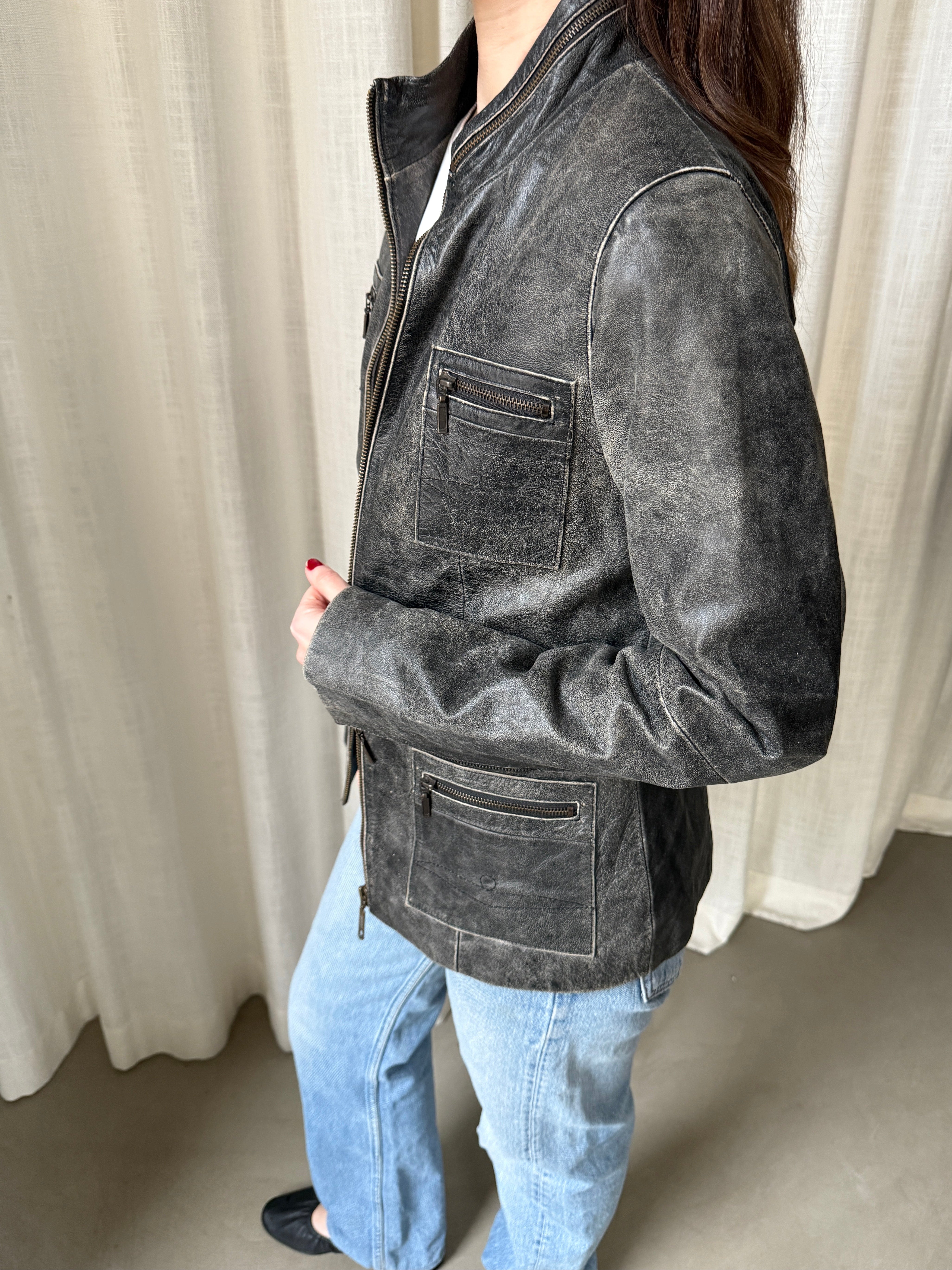 Moda Distressed Jacket