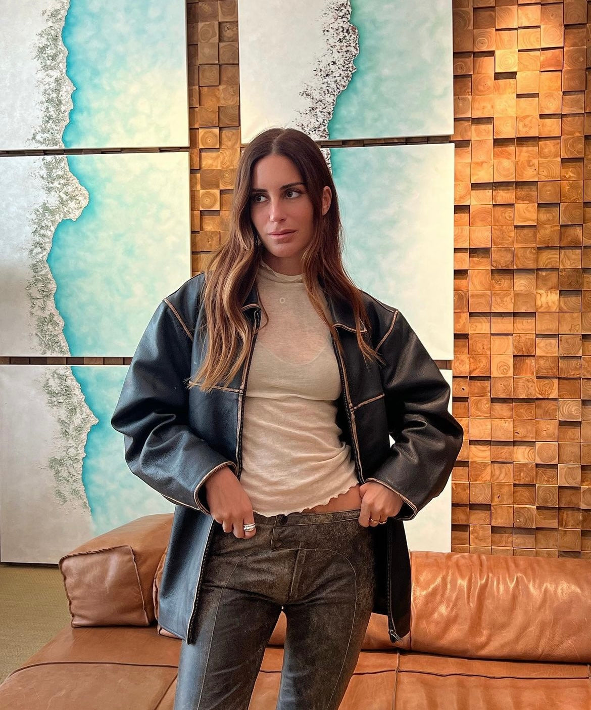 Black Faded Jacket