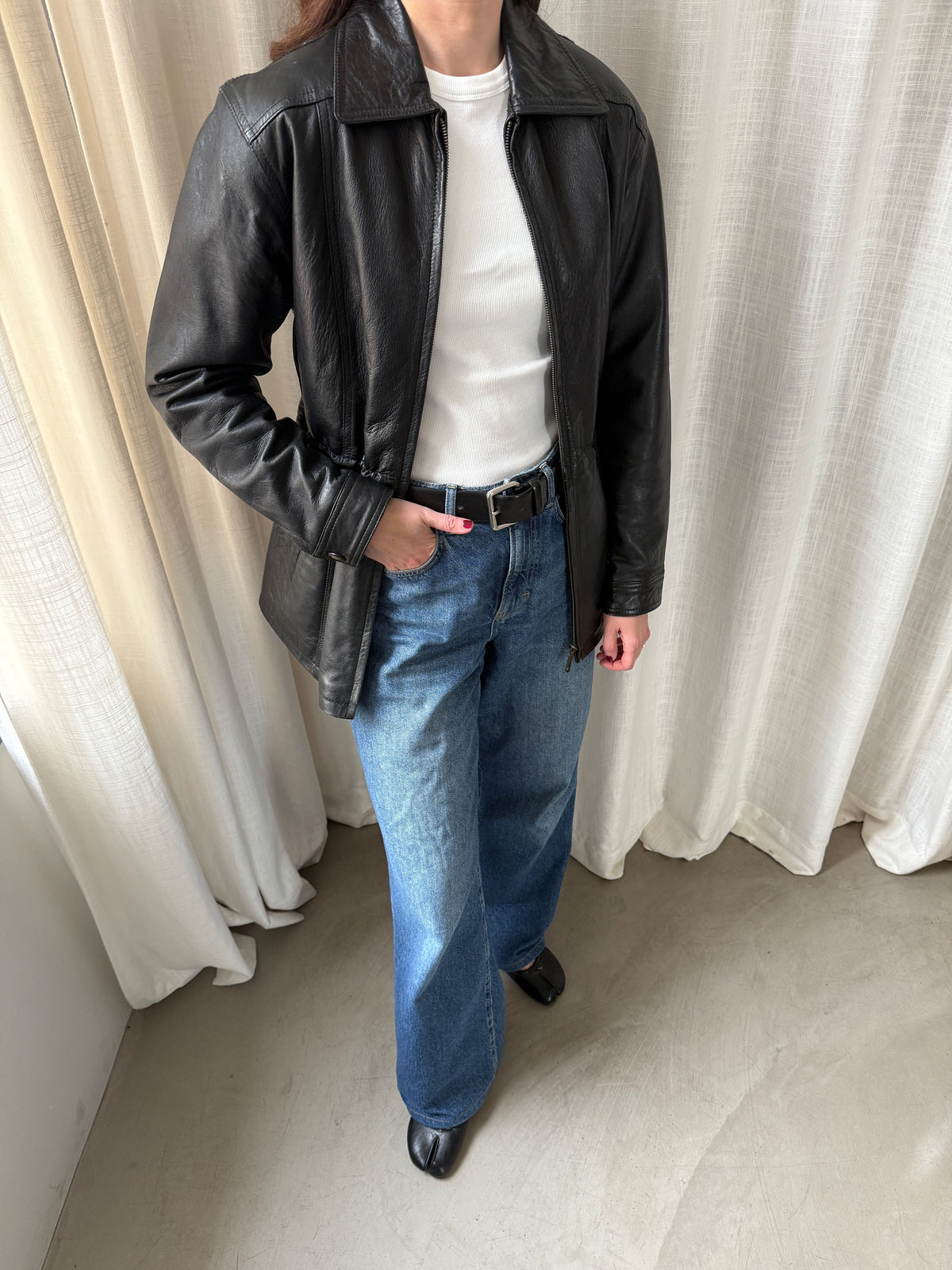 Woodlands Leather Jacket