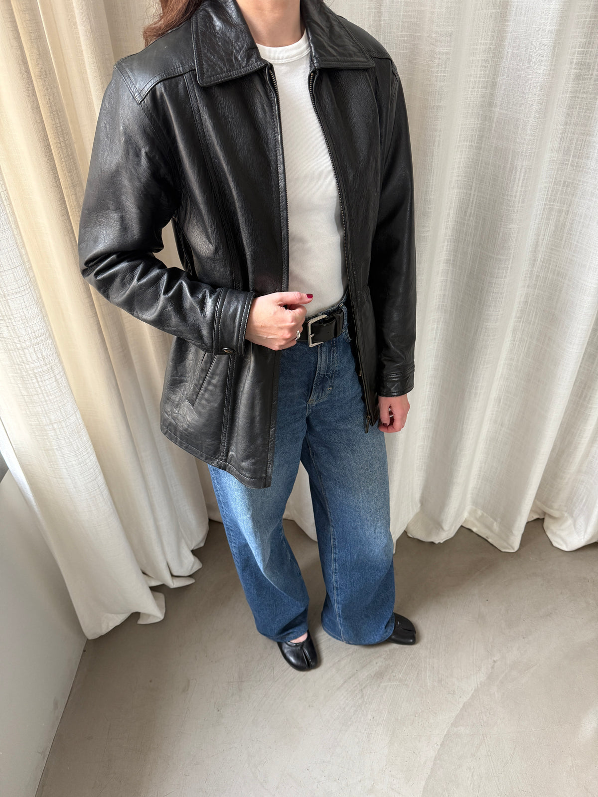 Woodlands Leather Jacket