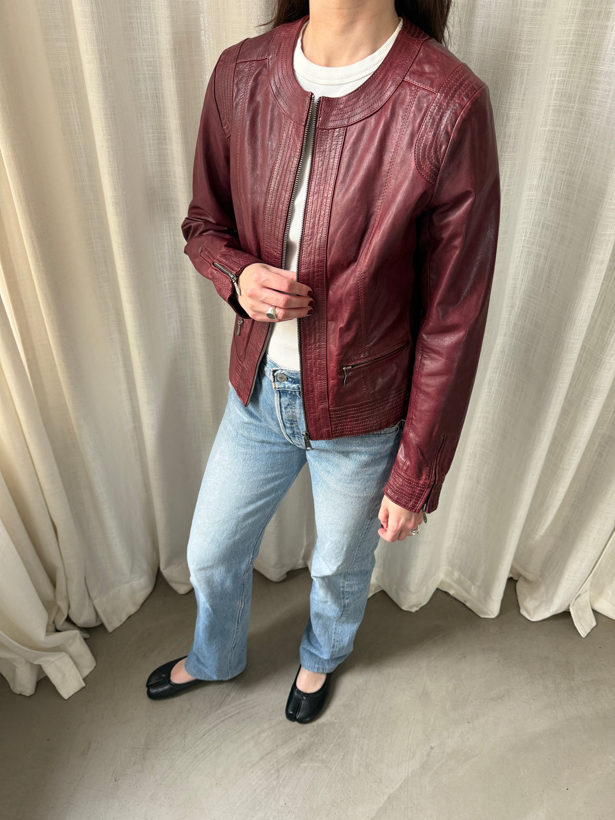 Hollies Burgundy Jacket