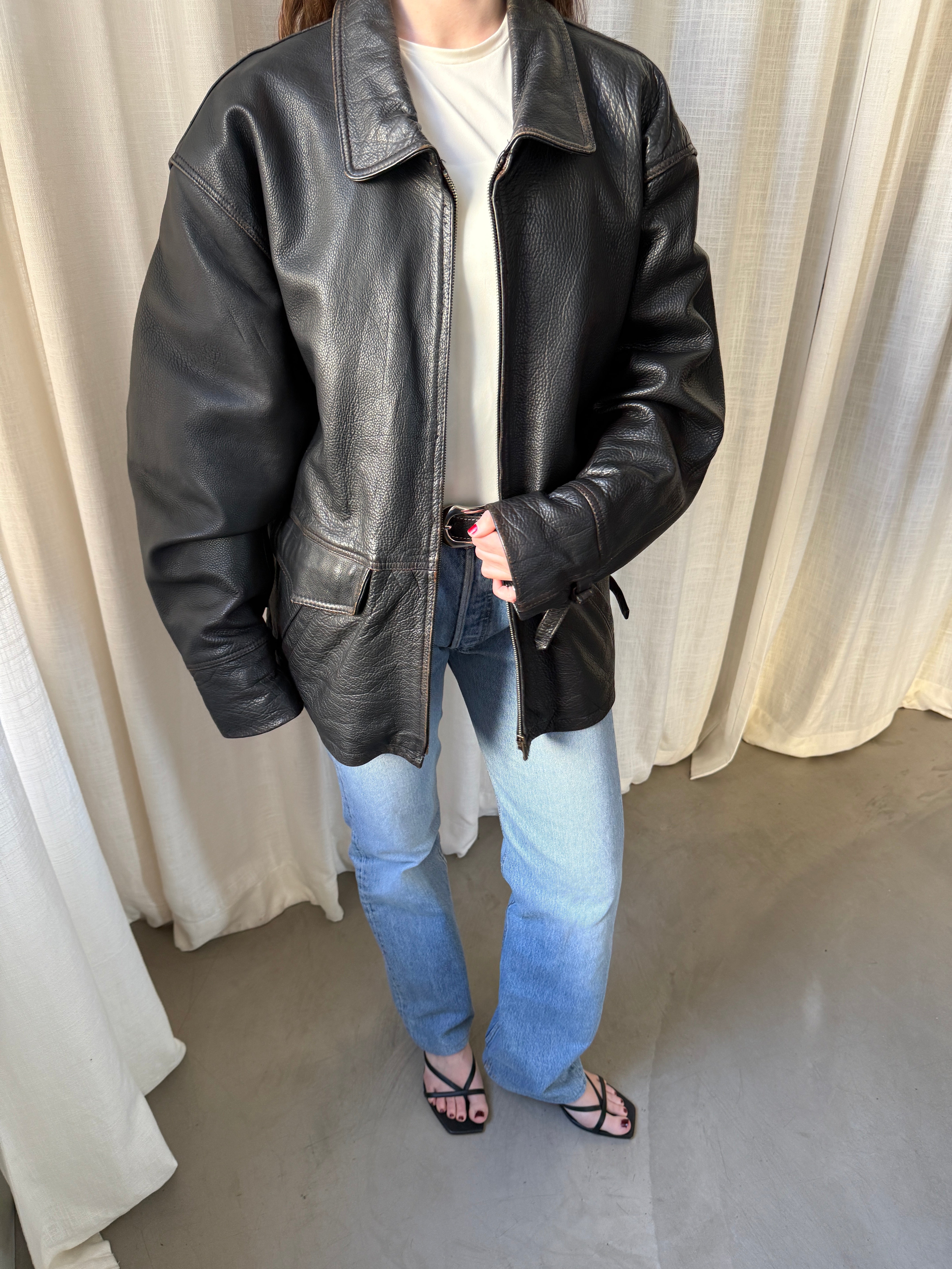 Outrage Leather Jacket