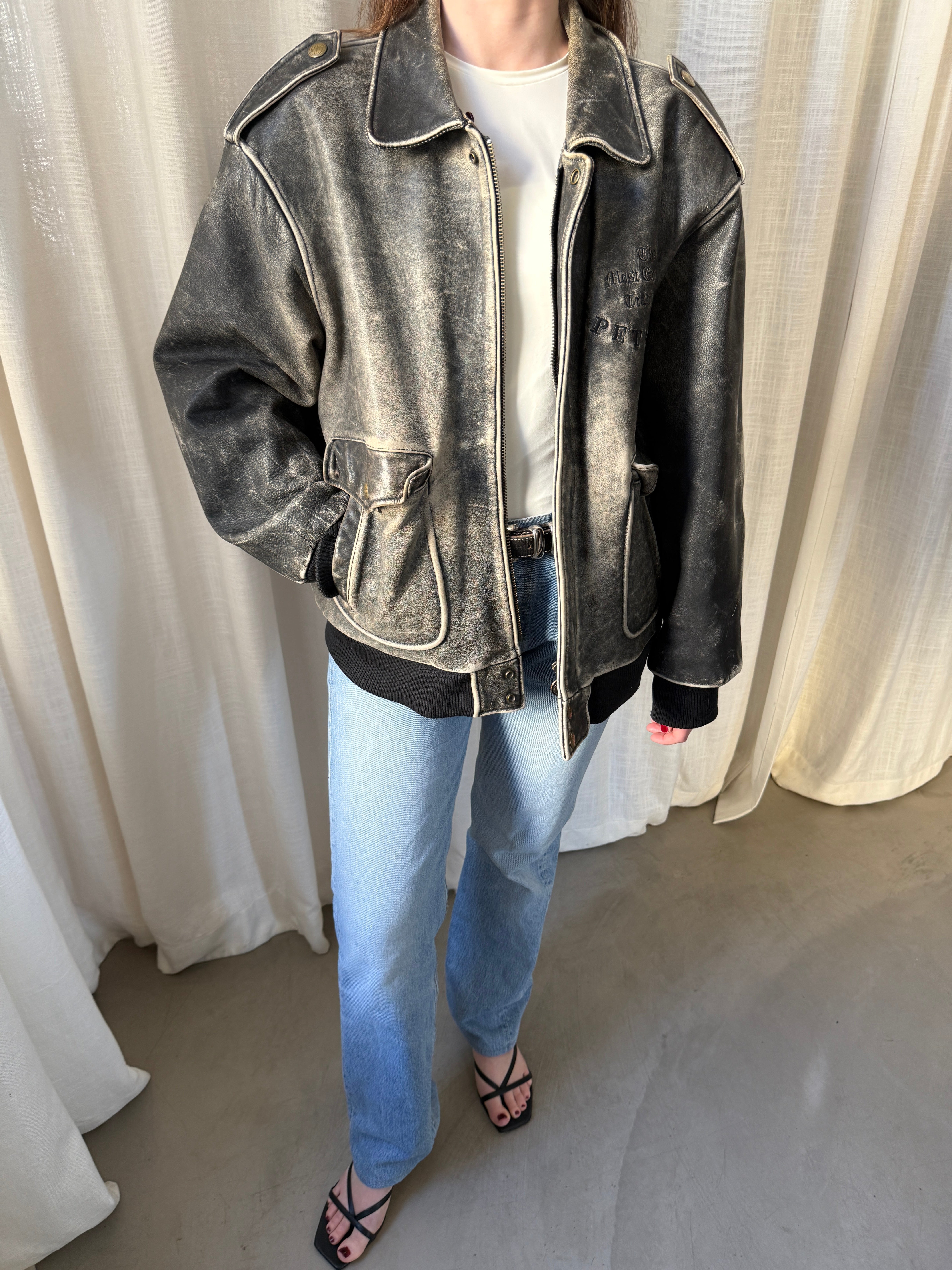 Petroff Distressed Jacket