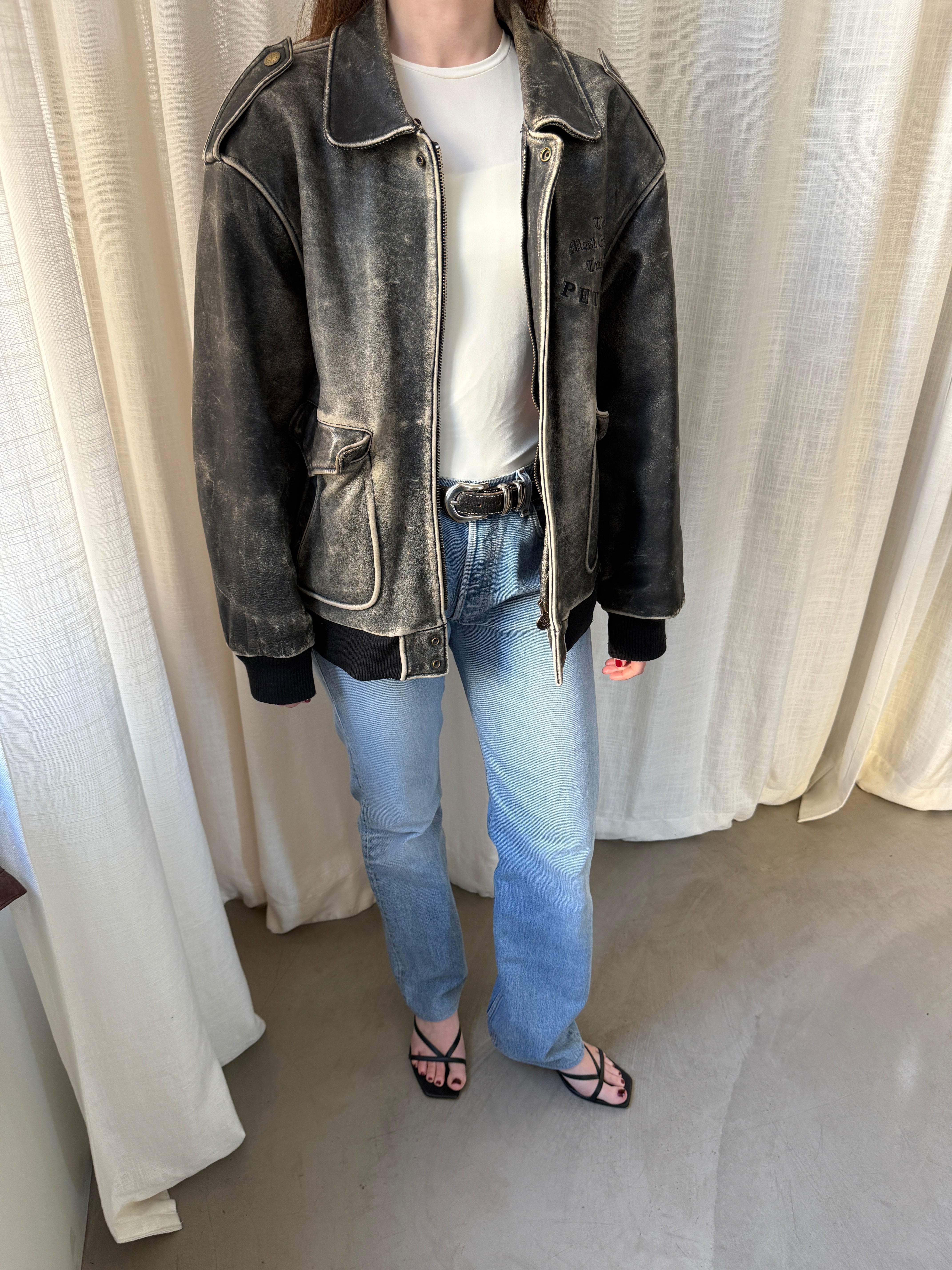 Petroff Distressed Jacket