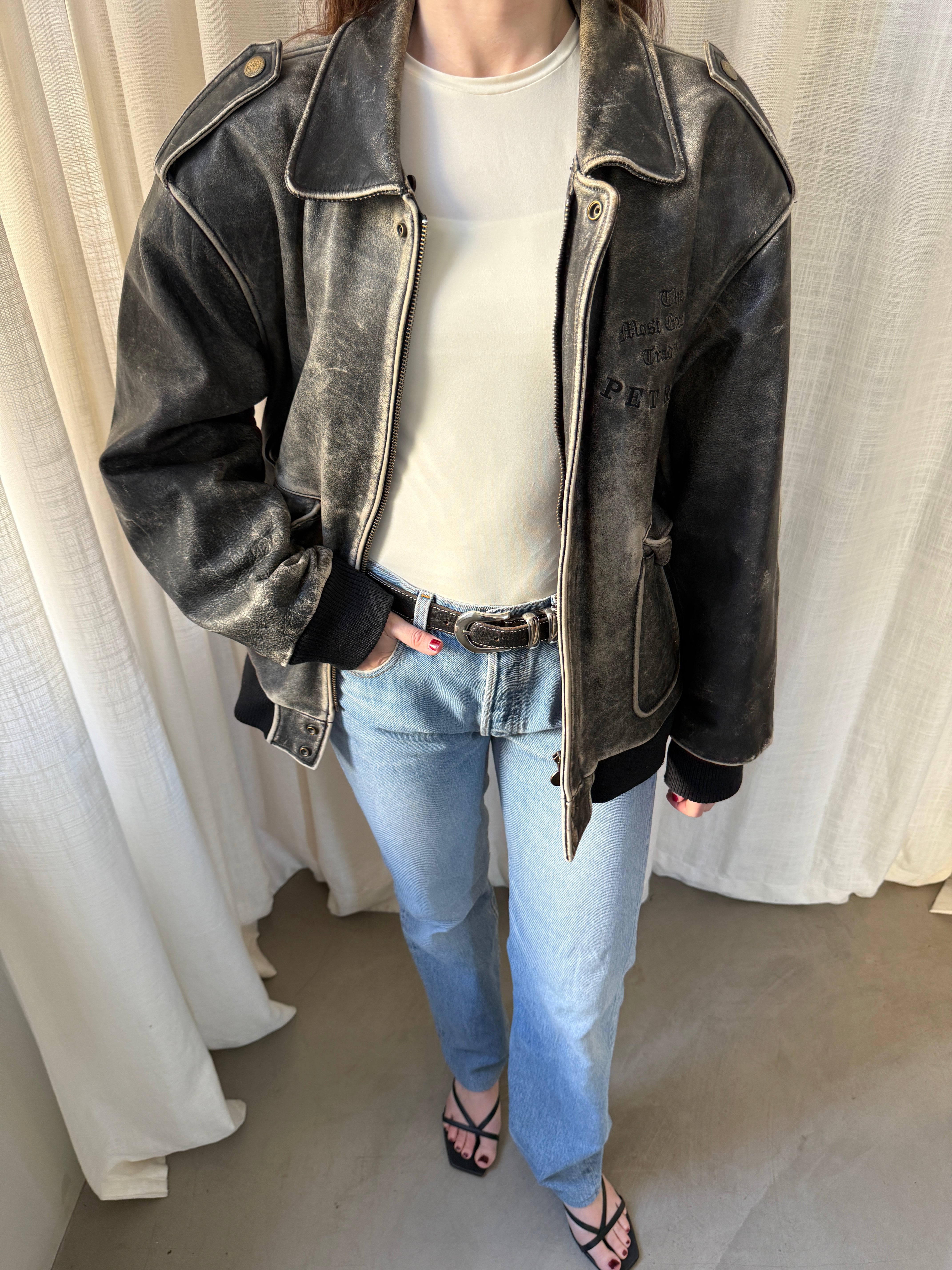 Petroff Distressed Jacket