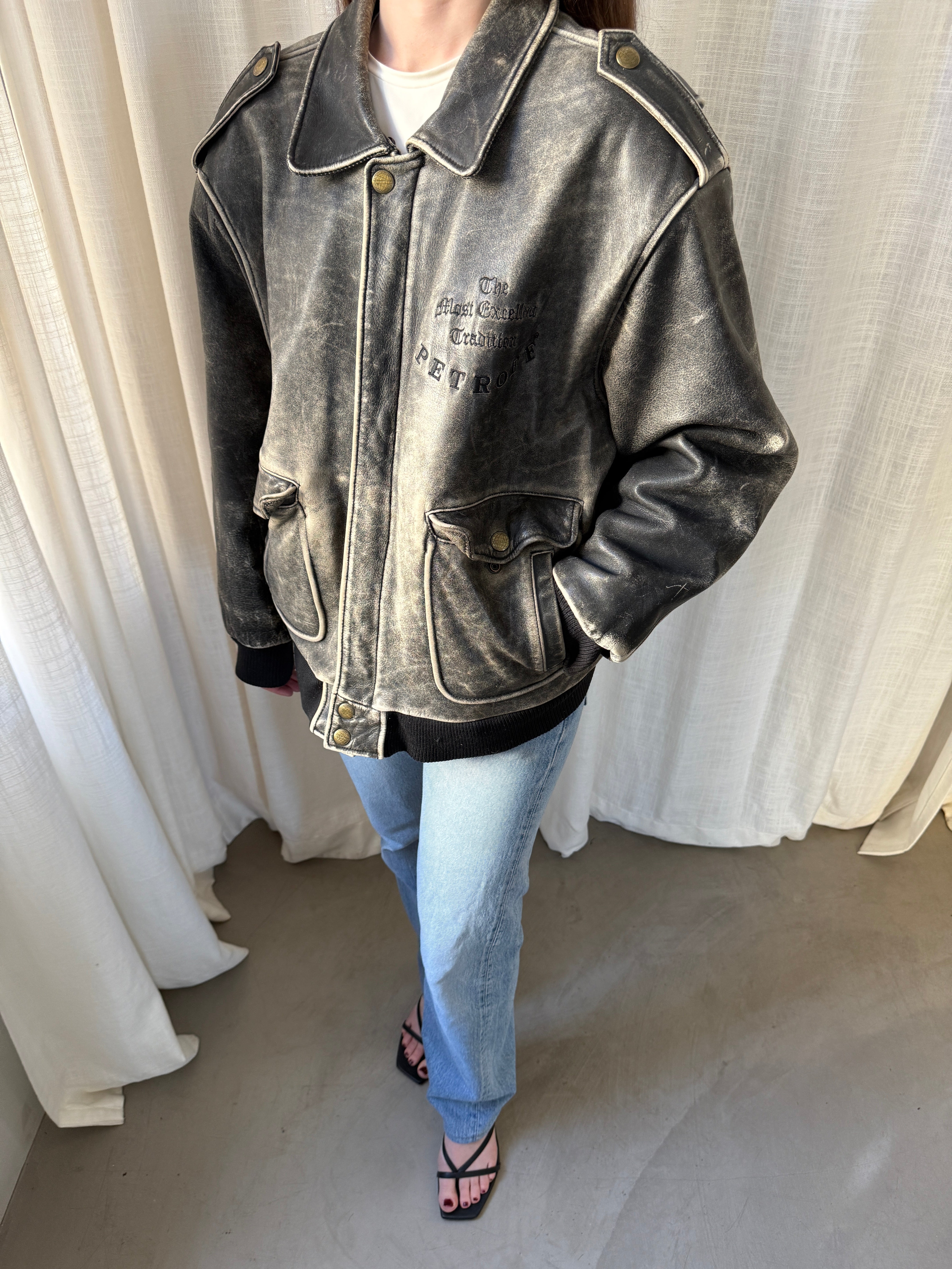 Petroff Distressed Jacket