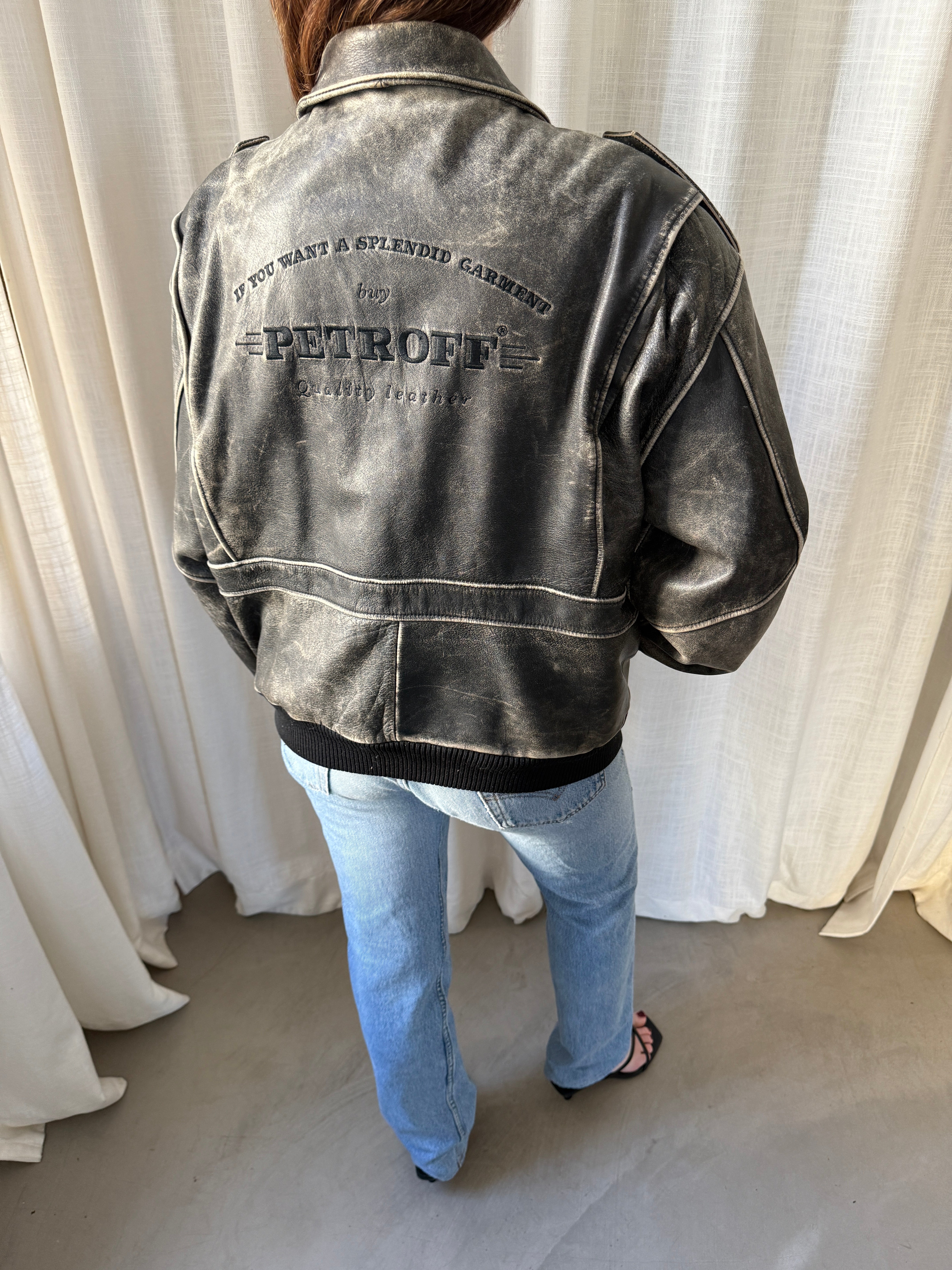 Petroff Distressed Jacket