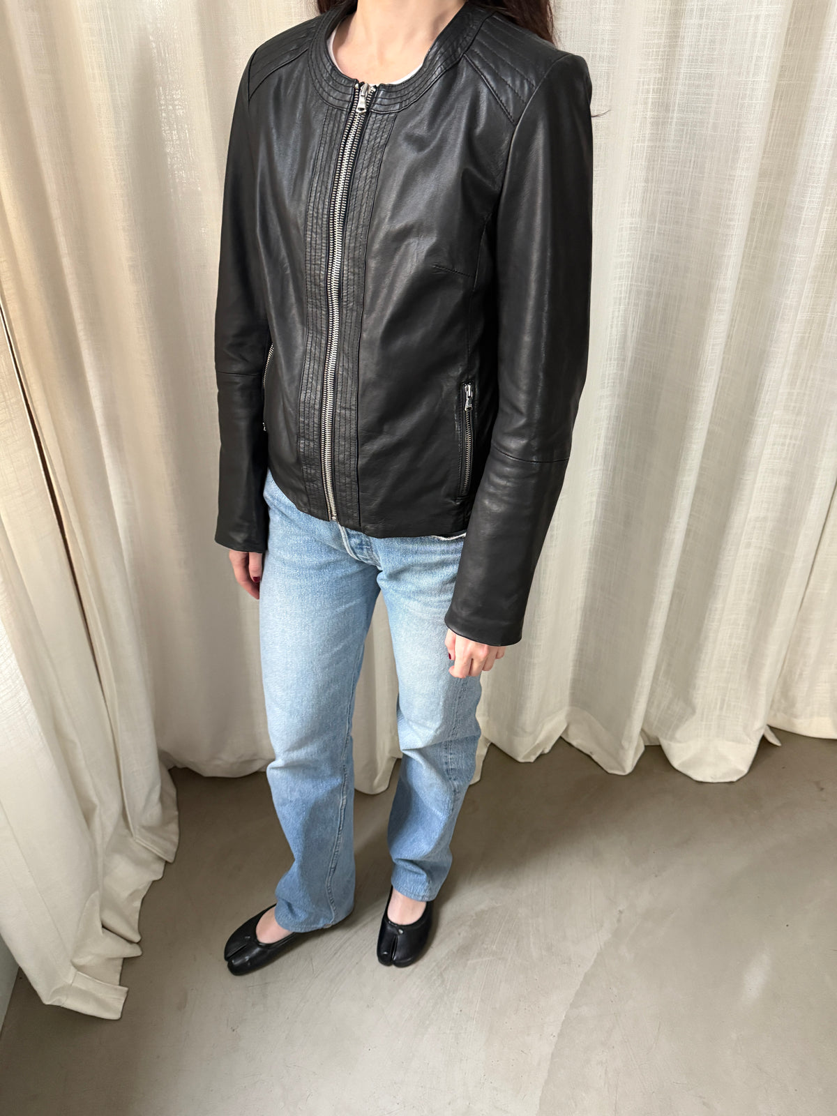 Saki Black Jacket