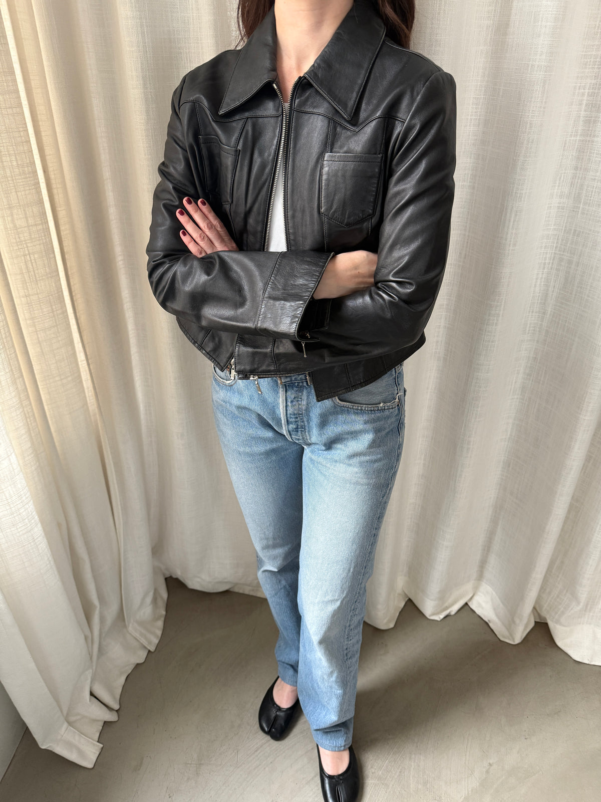 Bebe Leather Jacket