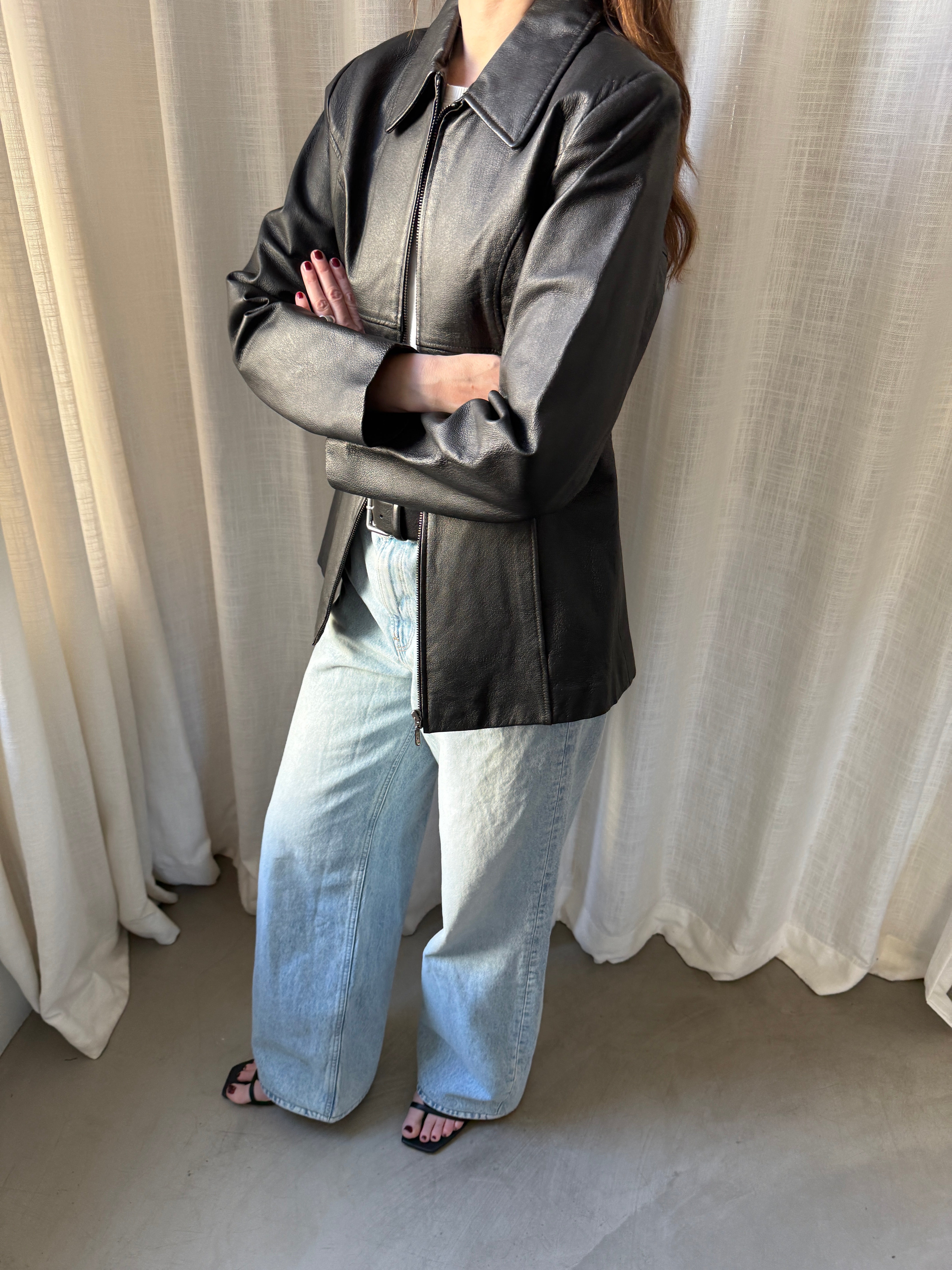 Noir Leather Jacket