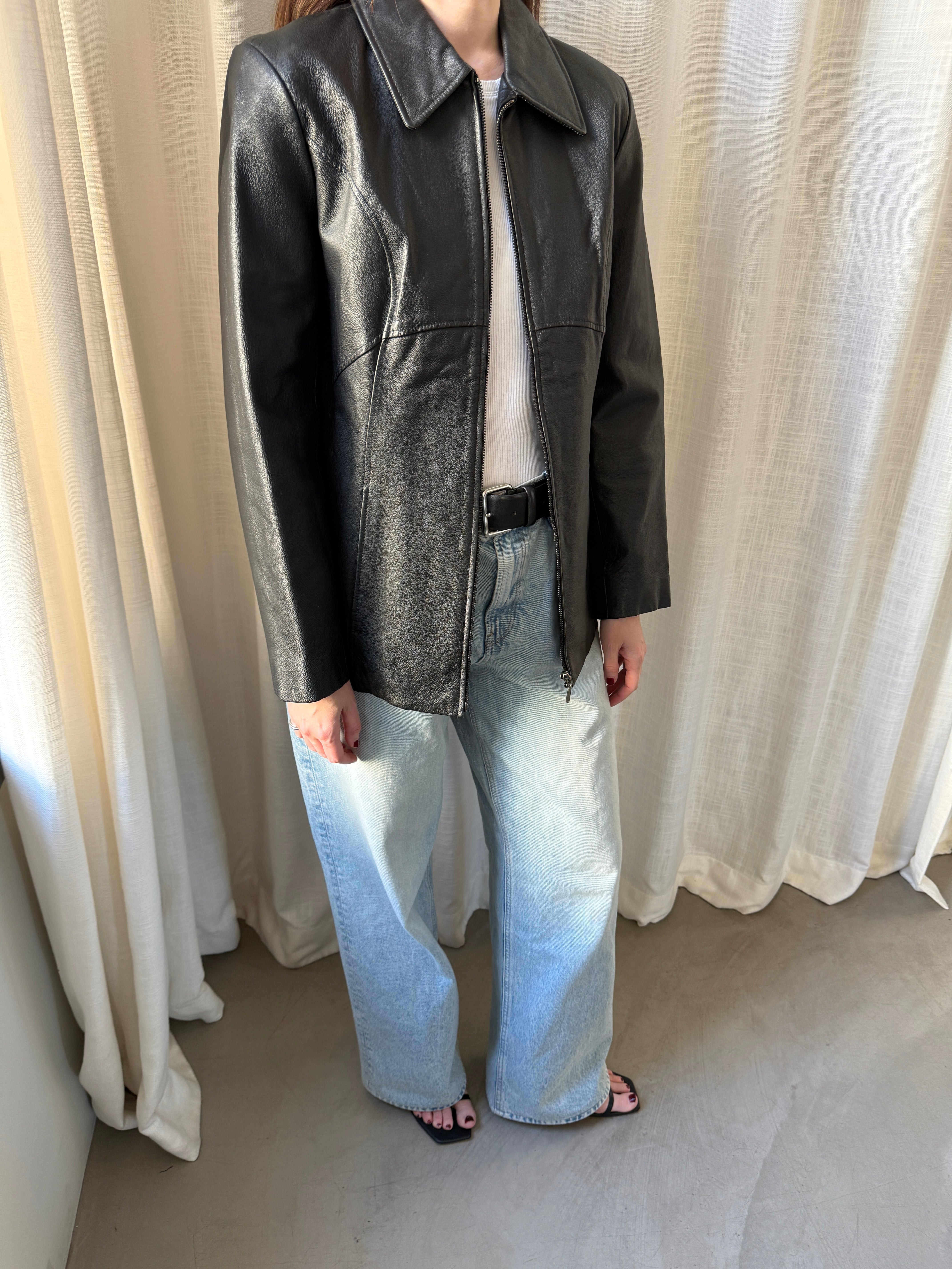 Noir Leather Jacket