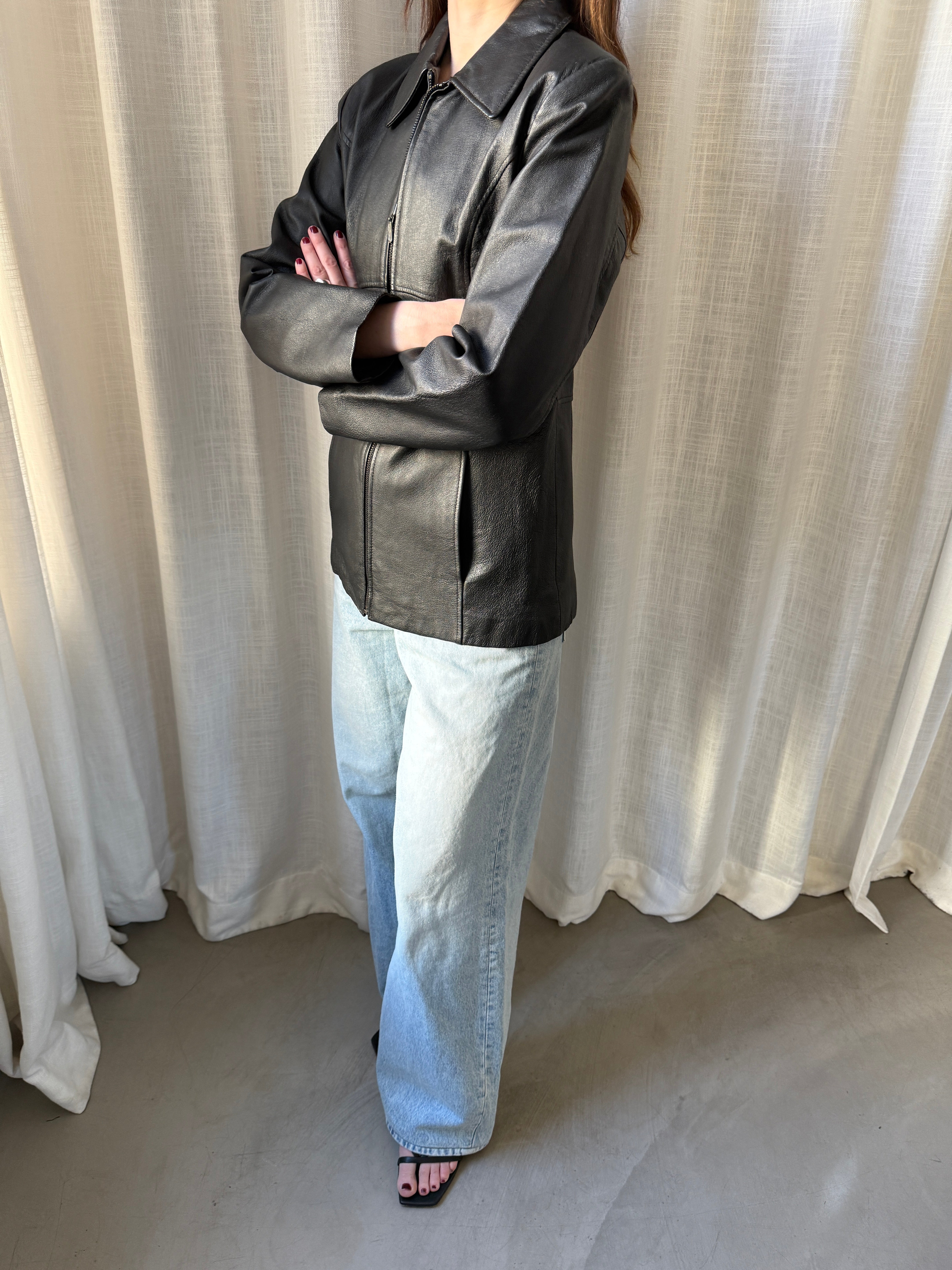 Noir Leather Jacket