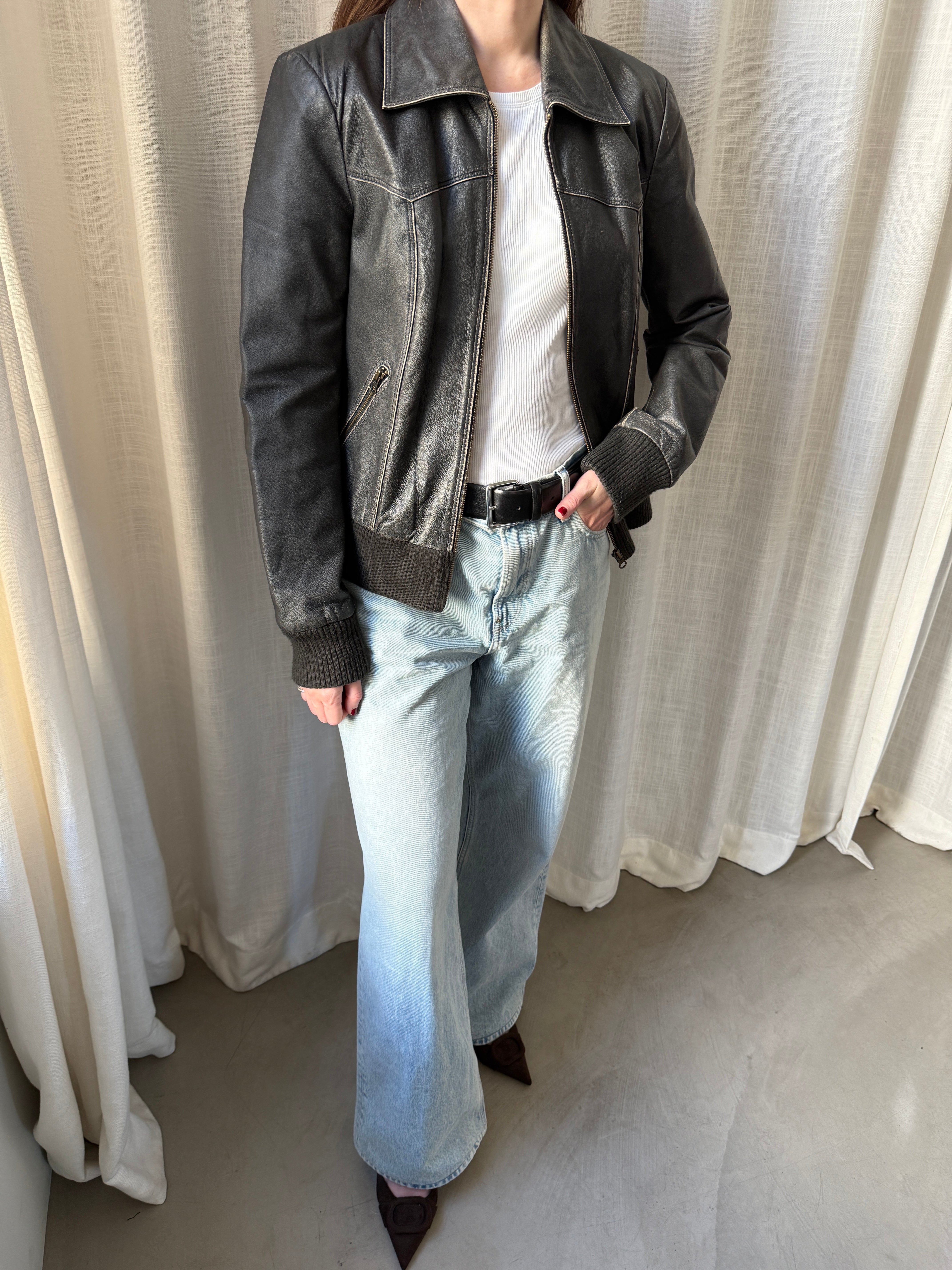 Vera Leather Jacket