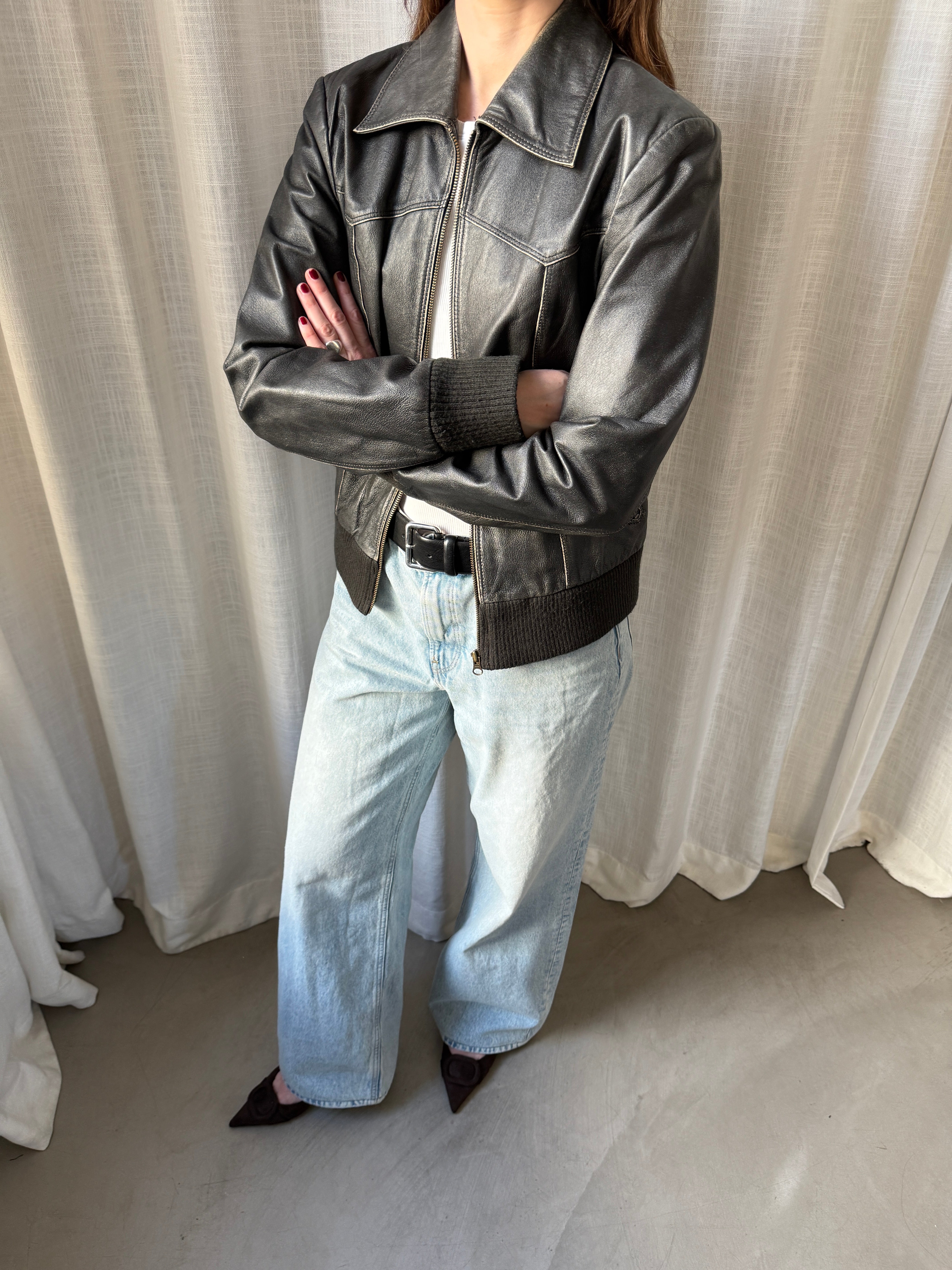 Vera Leather Jacket