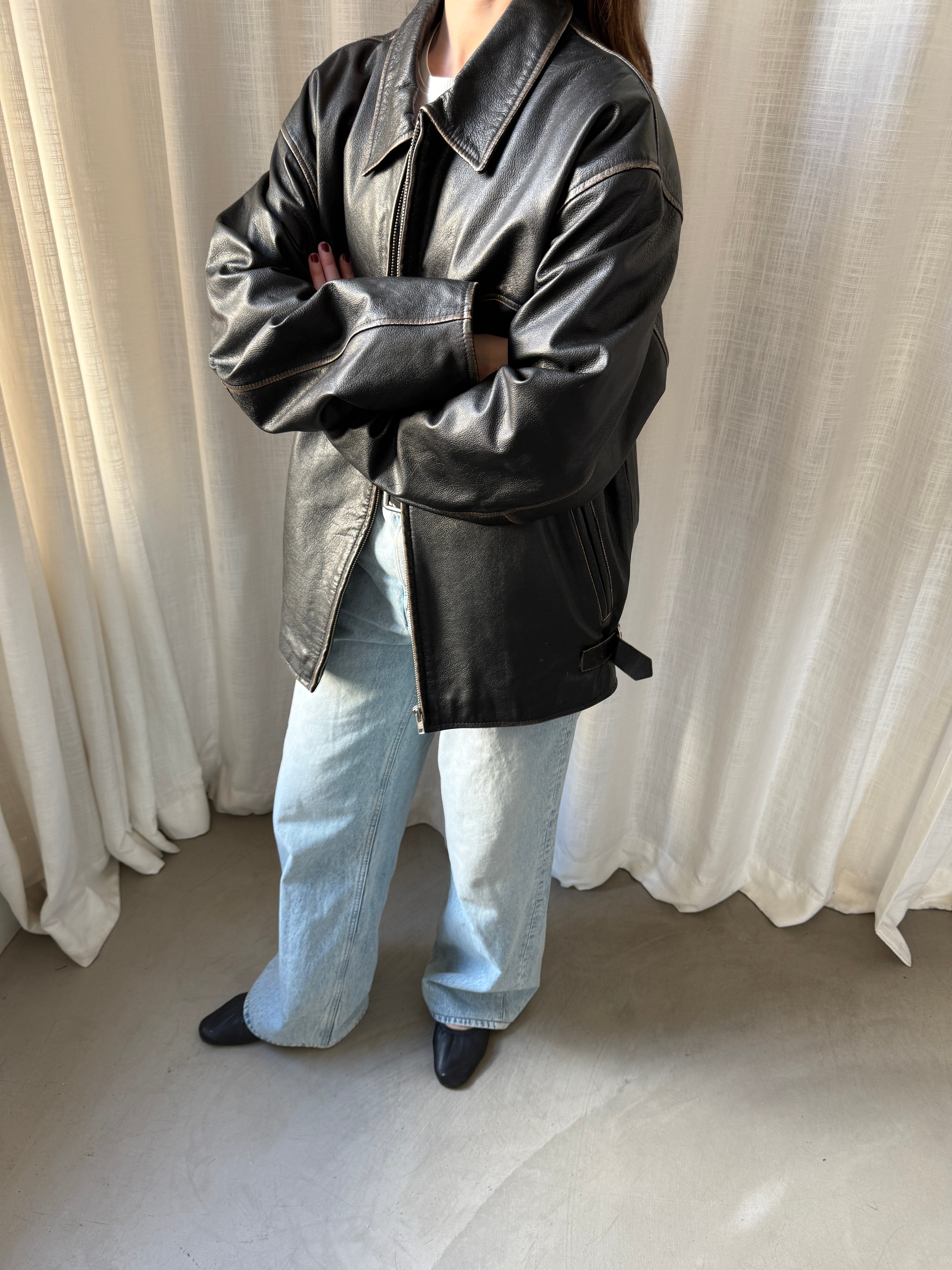 Gatto Leather Jacket