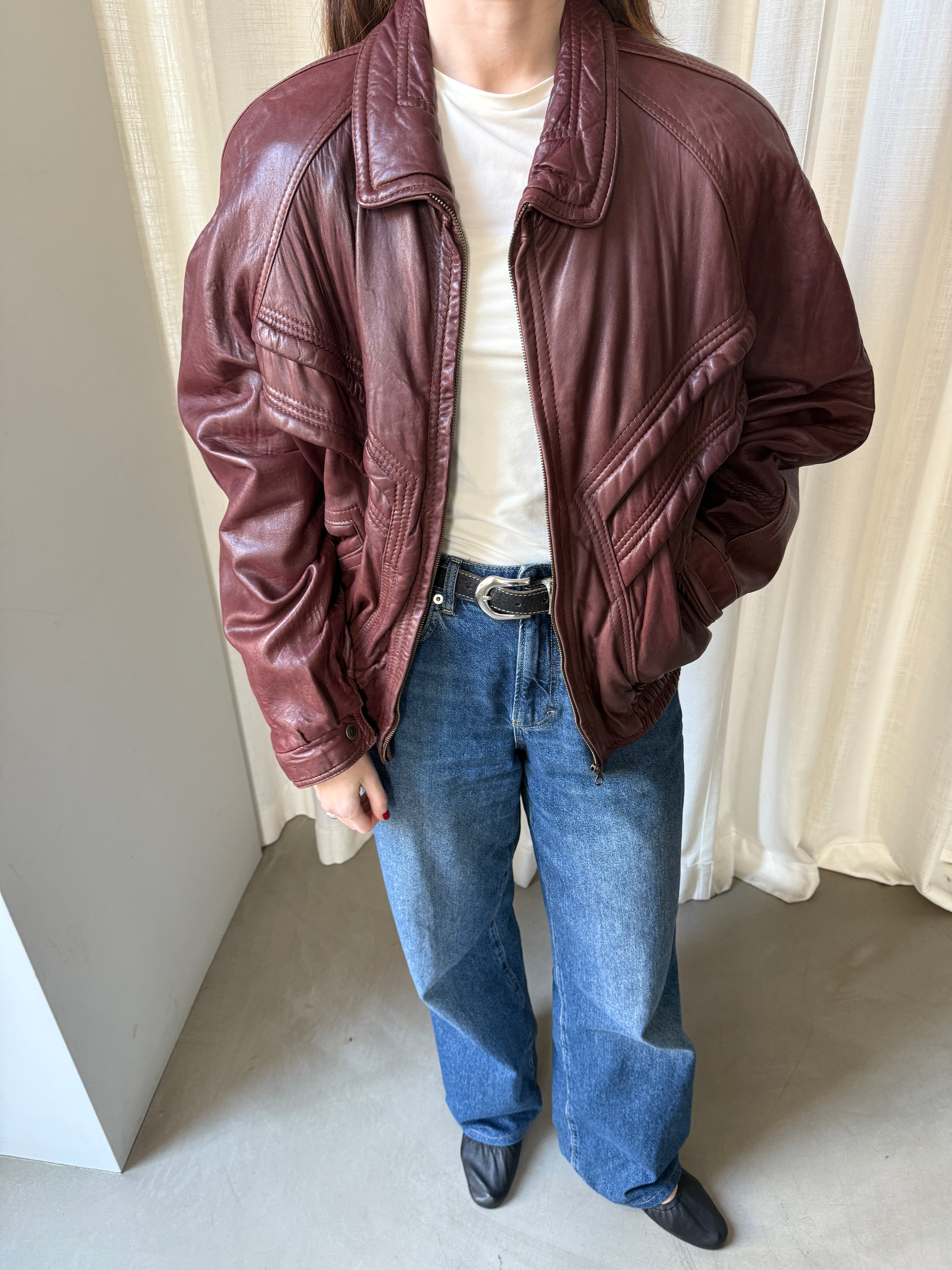 Andrea Leather Jacket