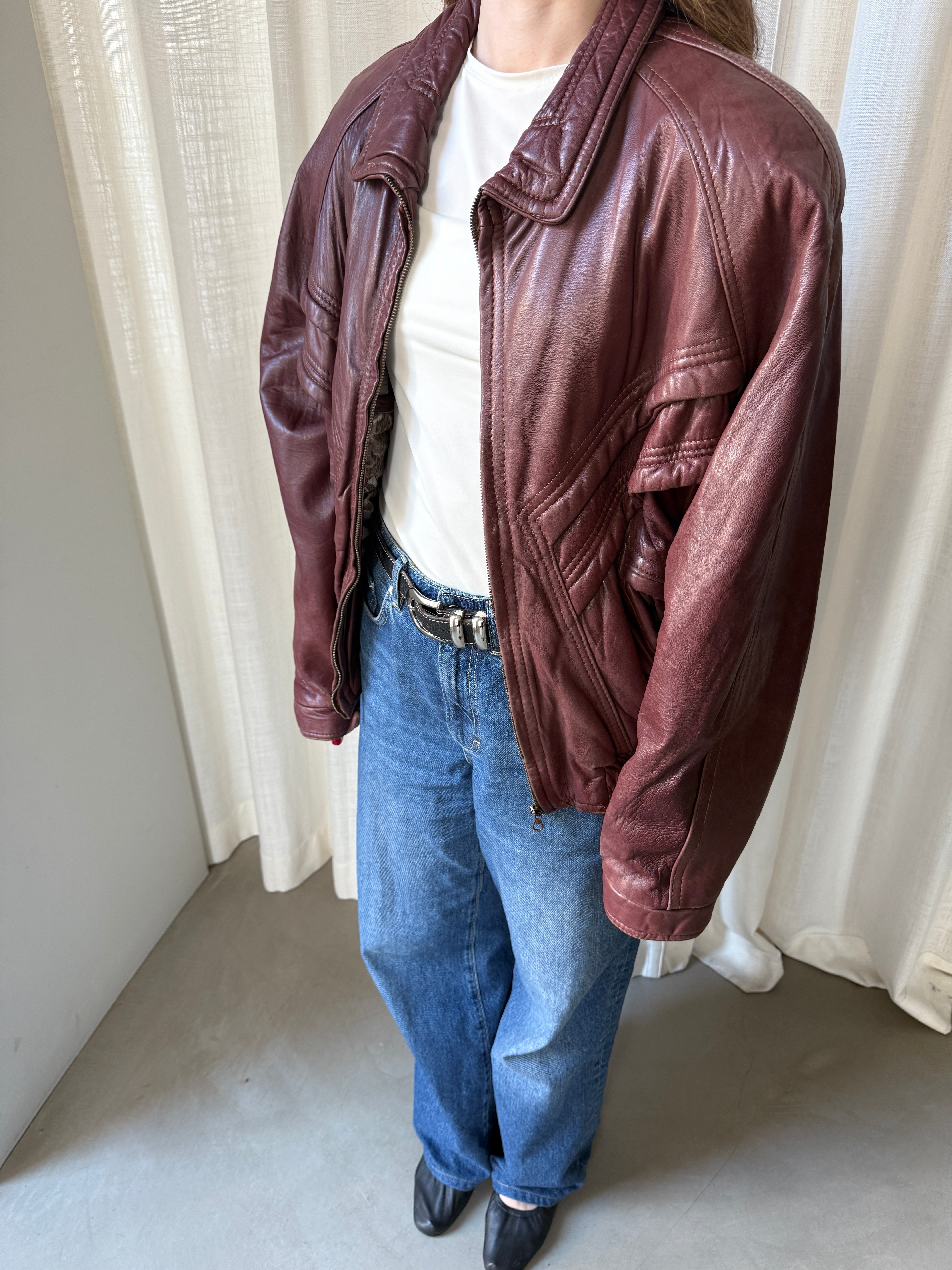 Andrea Leather Jacket