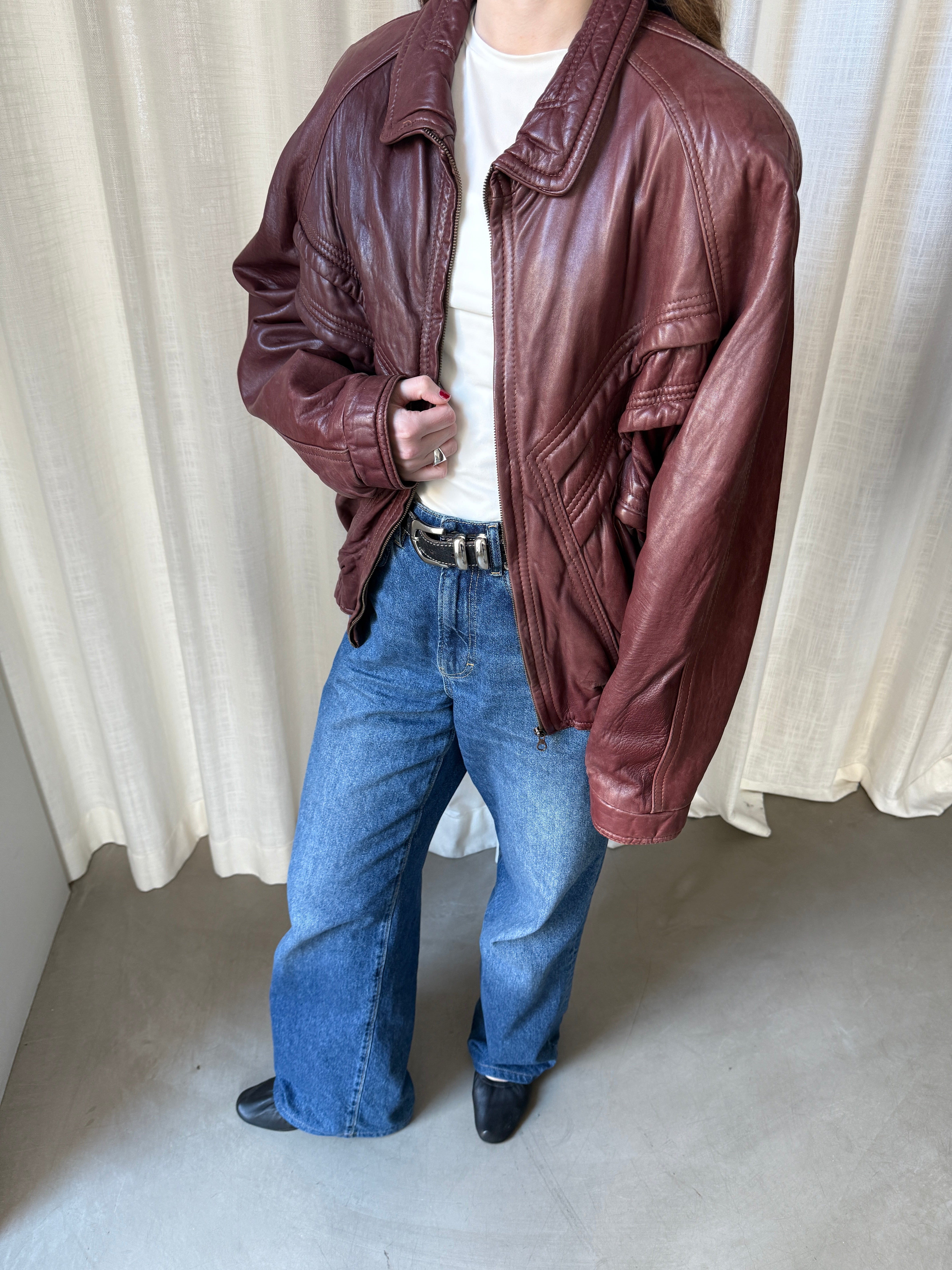 Andrea Leather Jacket