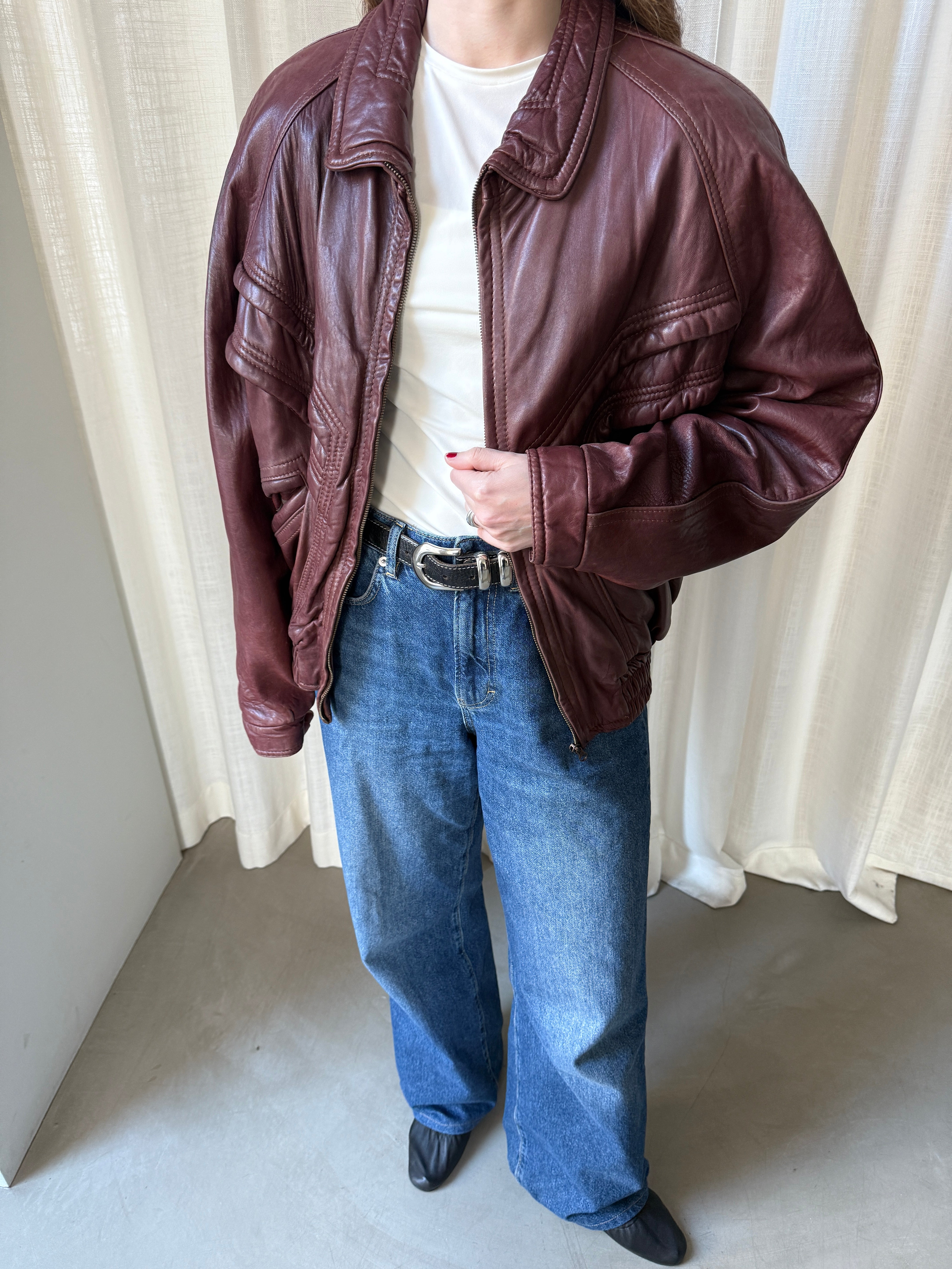 Andrea Leather Jacket