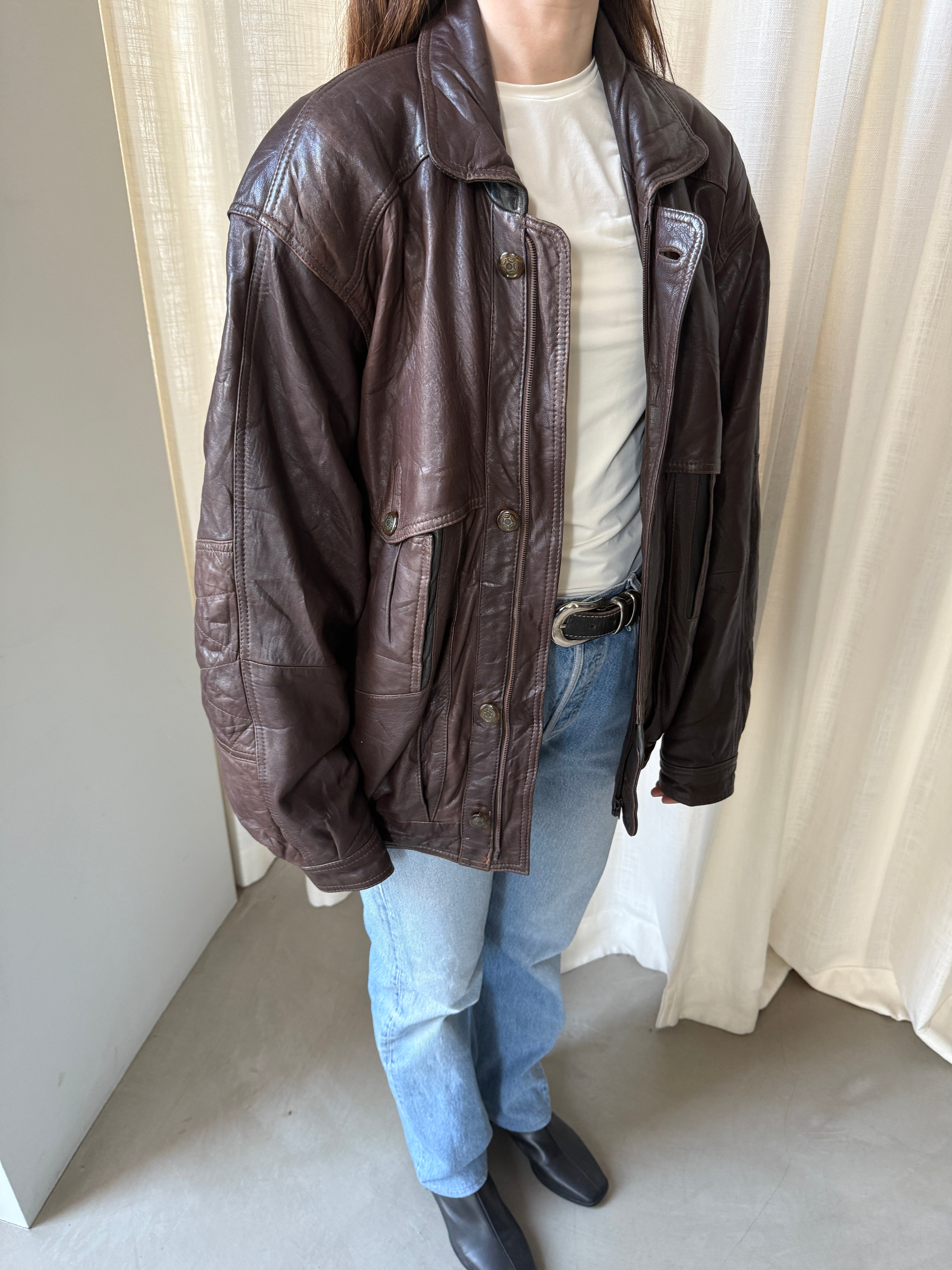 Brown Bomber Jacket
