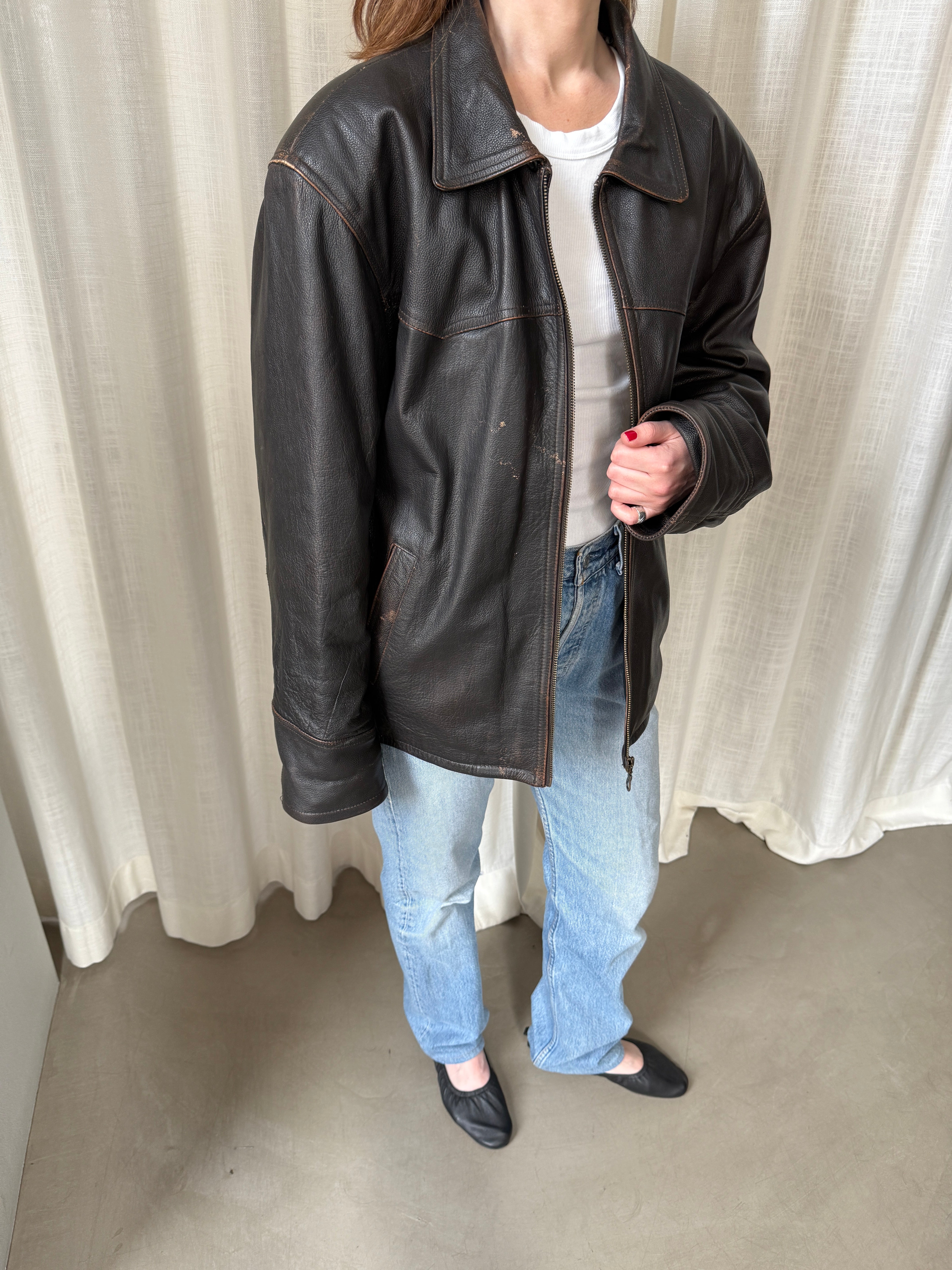 Woodlands Leather Jacket