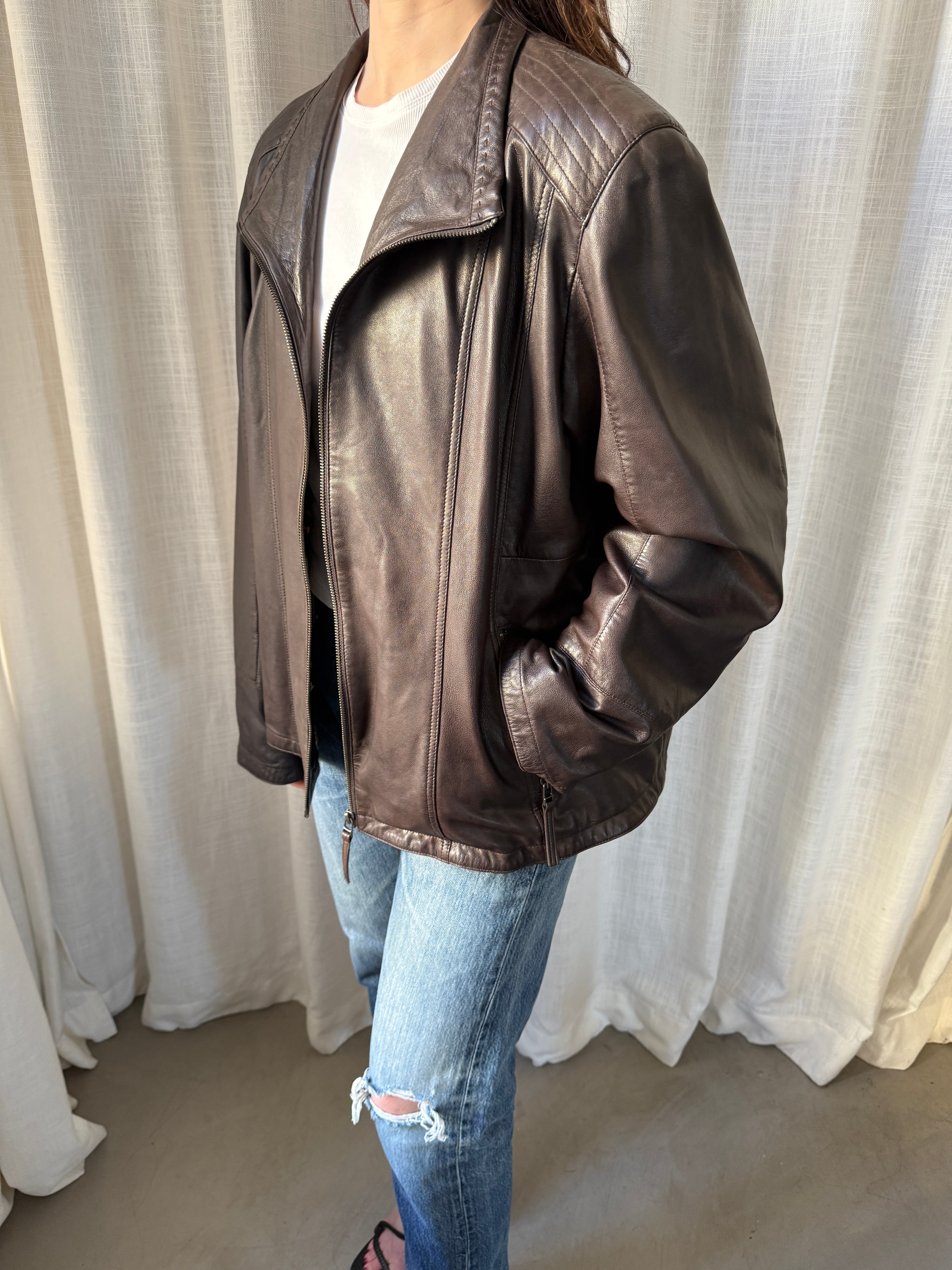 Zeda Leather Jacket